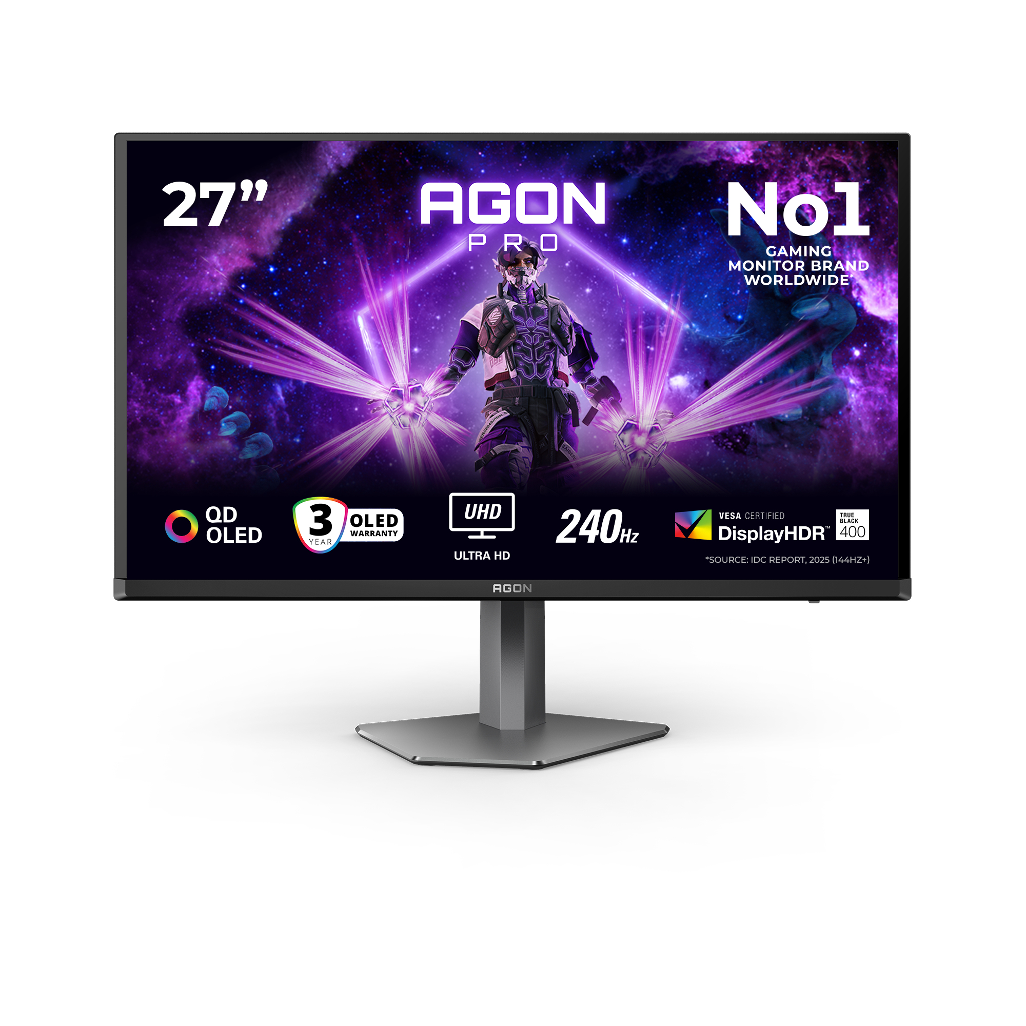 AOC 26.5 QD-OLED MONITOR SPK AG276UZD