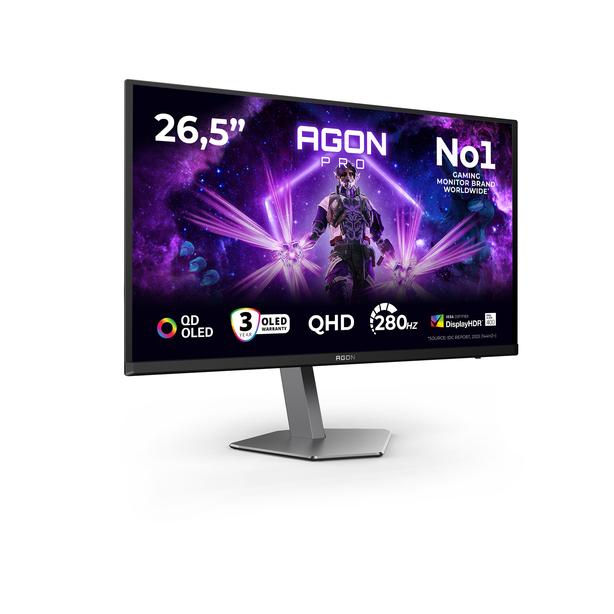 AOC 26.7 QD OLED MON SPK AG276QZD2 - Image 2