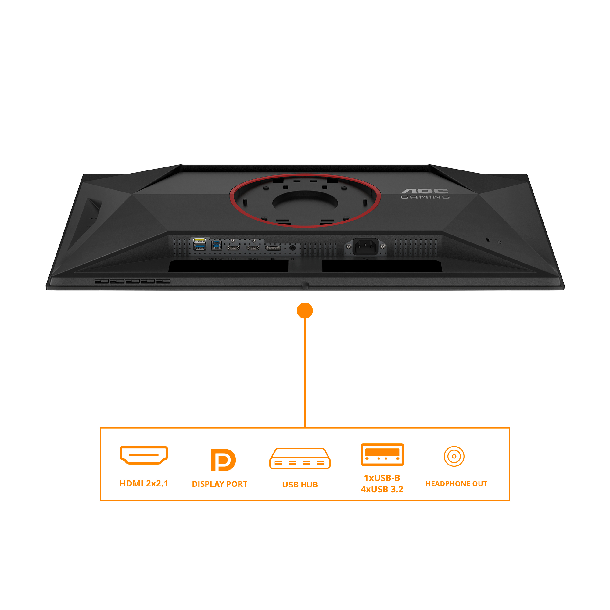 AOC 27 QD-OLED MONITOR SPK Q27G4ZD - Image 4