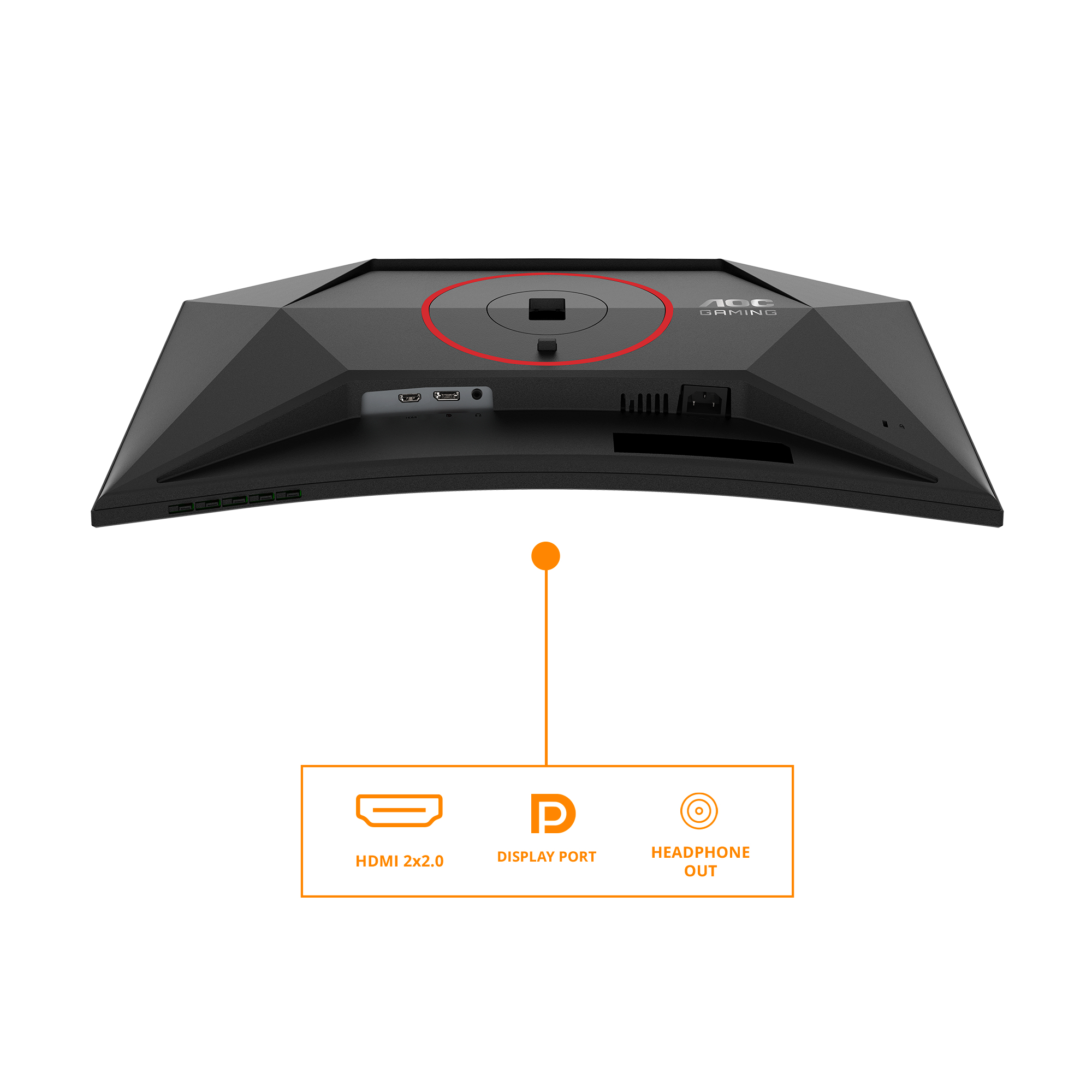 AOC 27 VA MONITOR CURVED C27G4Z2 - Image 4