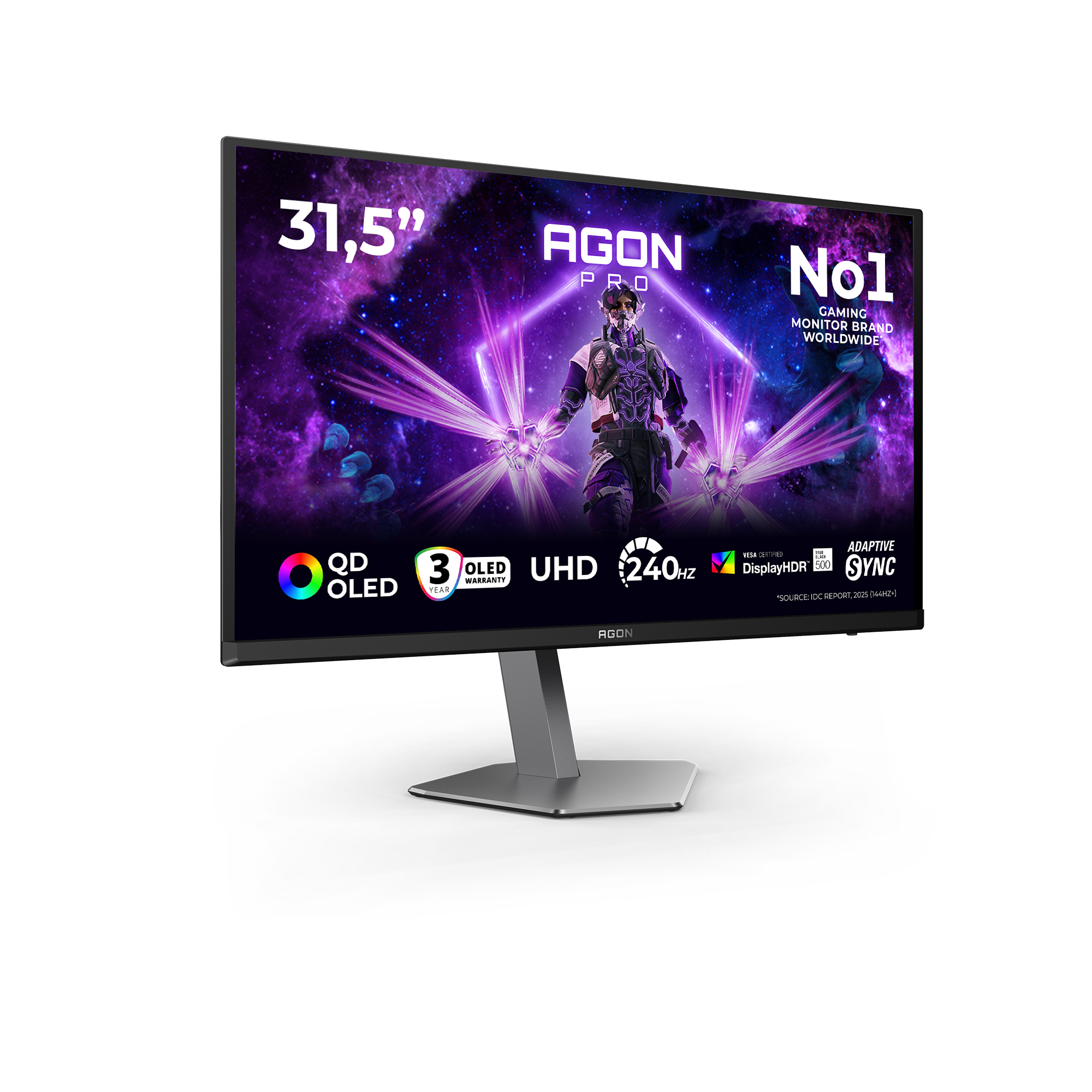 AOC 31.5 QD-OLED MONITOR SPK AG326UZD2 - Image 2