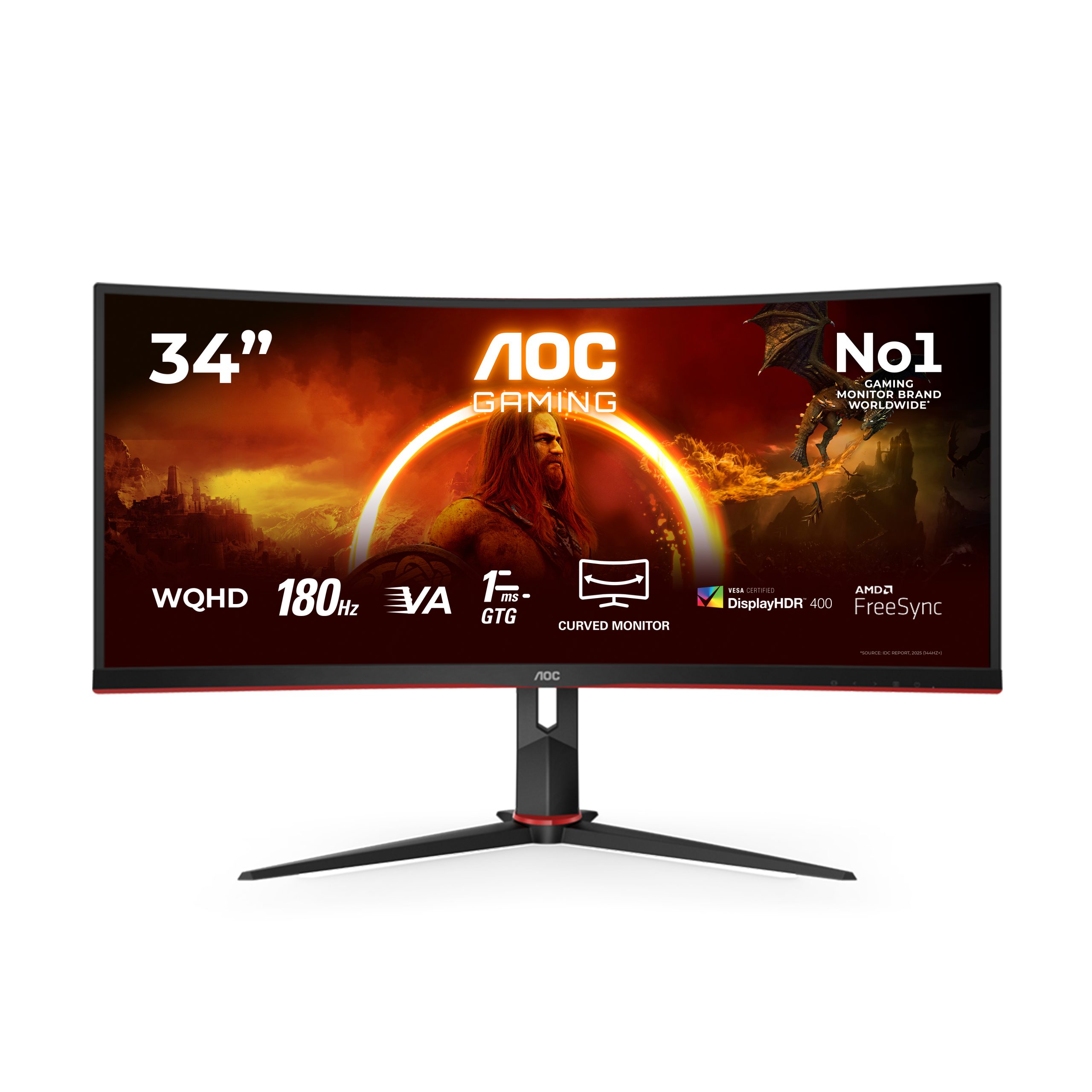 AOC 34 VA MON SPK CUR CU34G2XP/BK