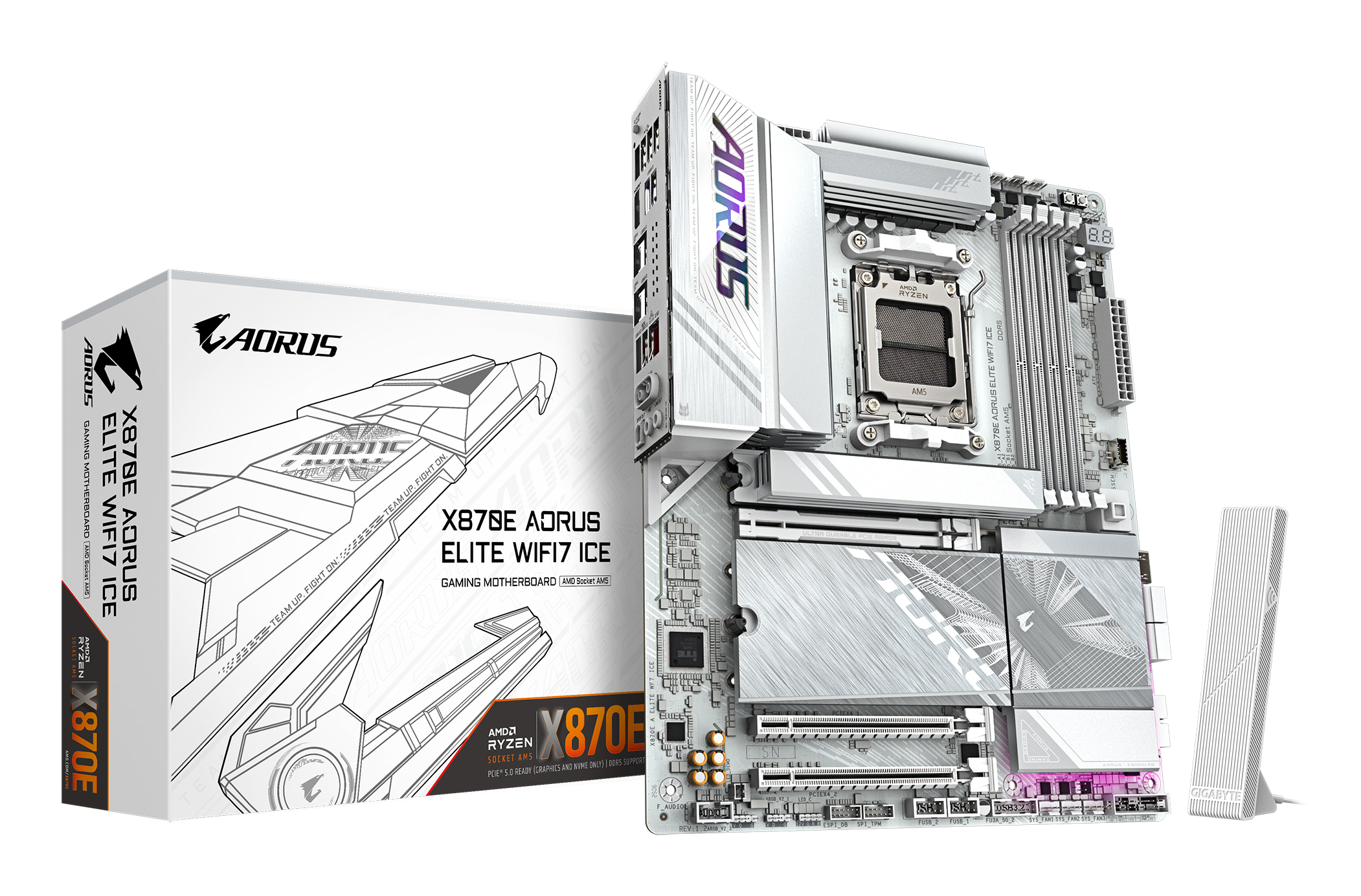 AORUS AM5 X870E AORUS ELITE WIFI7 ICE