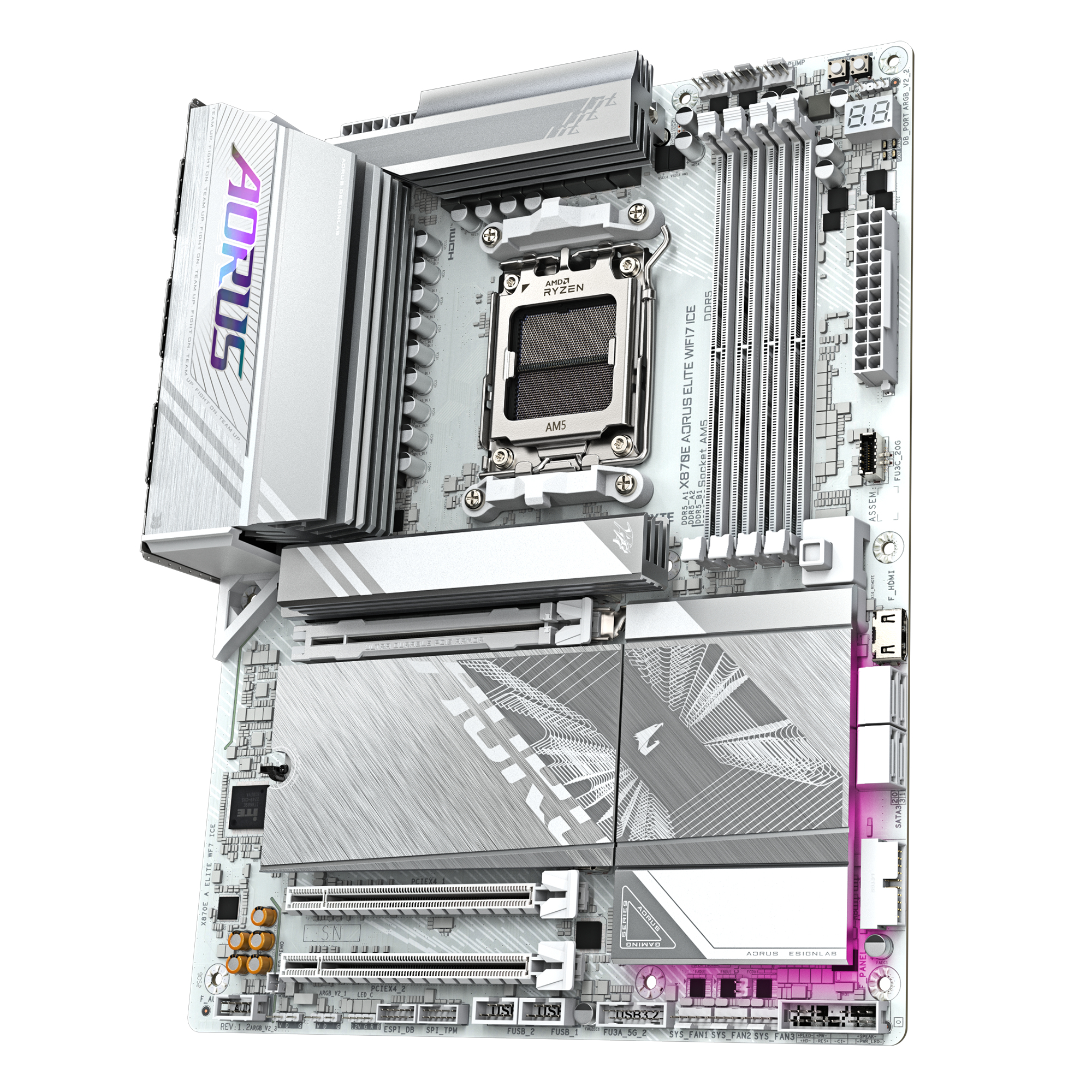 AORUS AM5 X870E AORUS ELITE WIFI7 ICE - Image 4