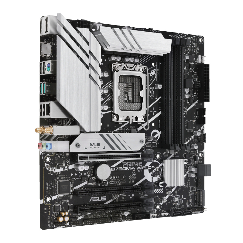 ASUS 1700 PRIME B760M-A WIFI D4 M-ATX - Image 2