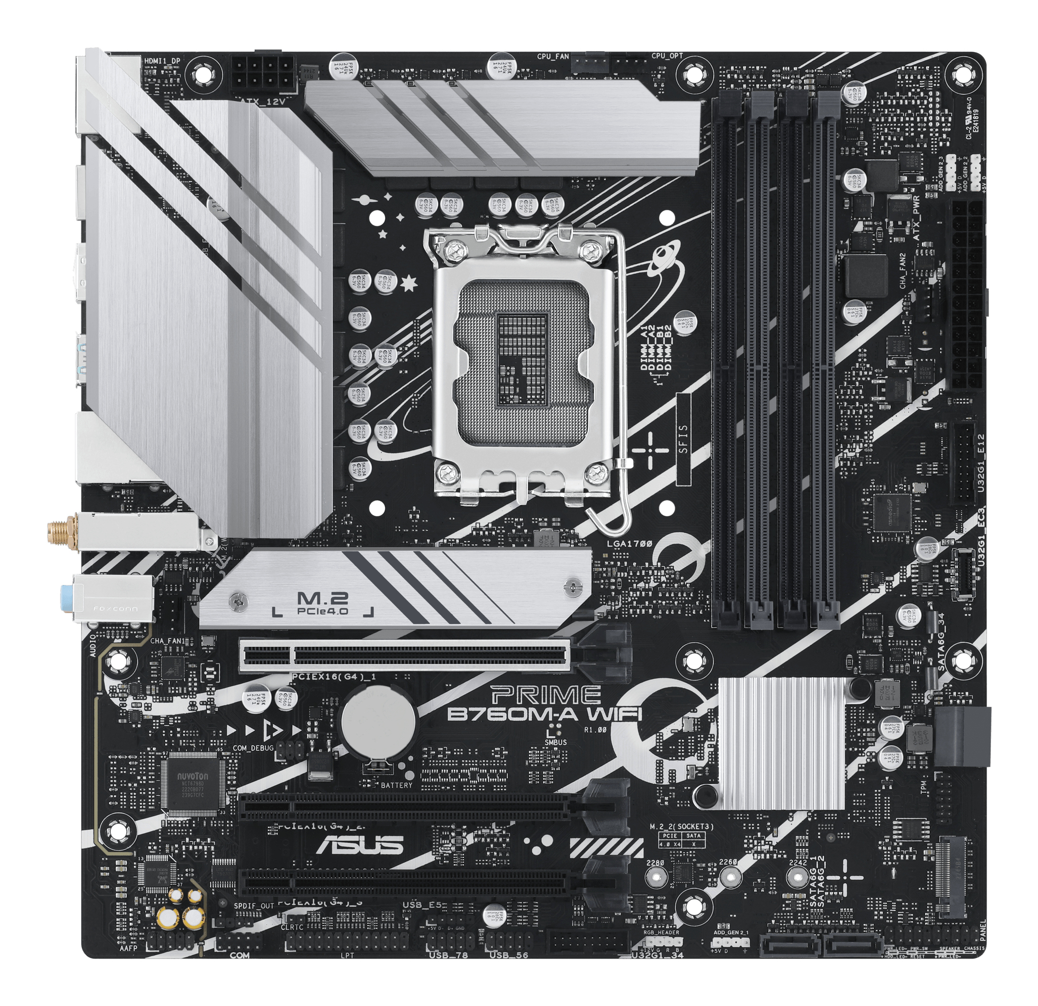 ASUS 1700 PRIME B760M-A WIFI M-ATX