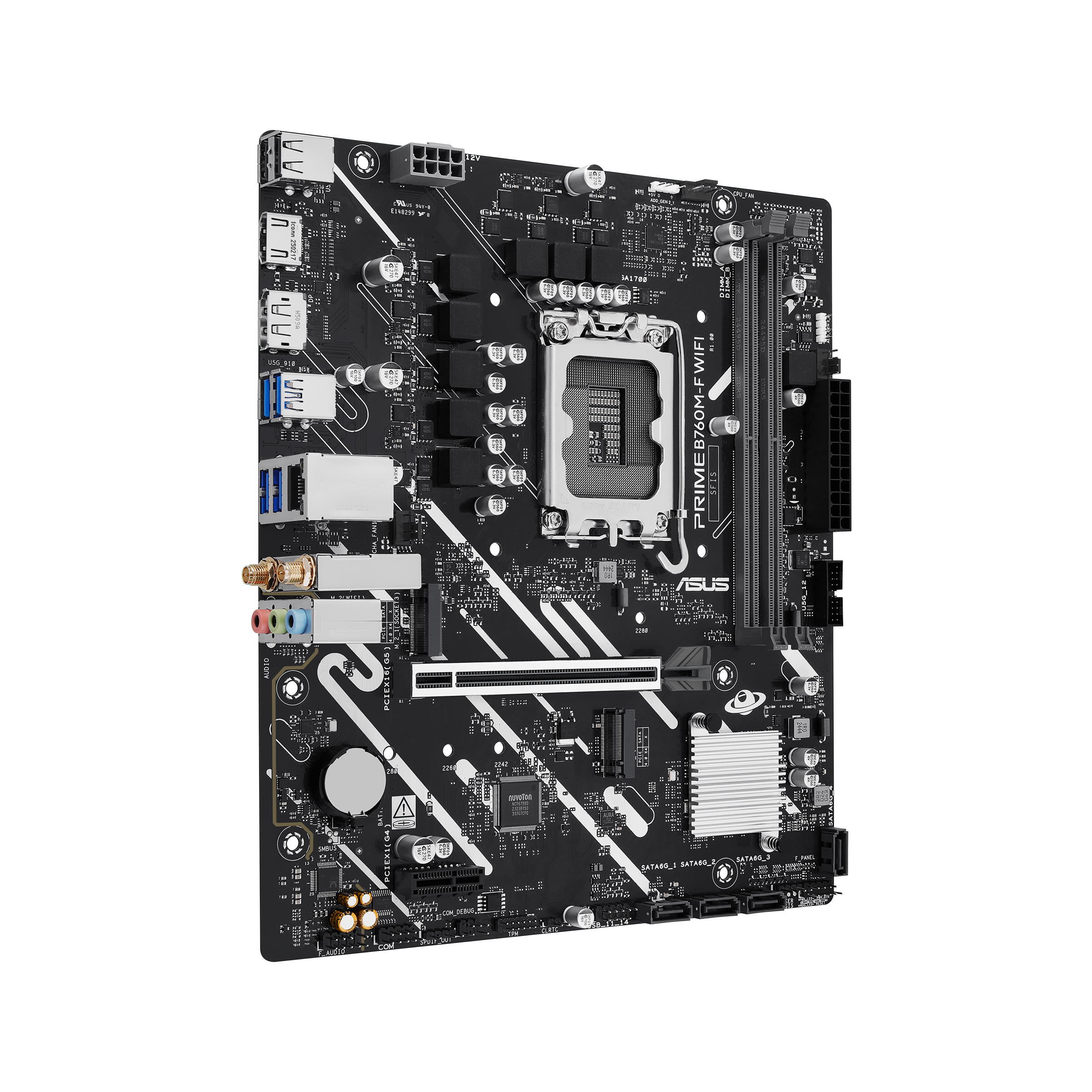 ASUS 1700 PRIME B760M-F WIFI M-ATX - Image 4