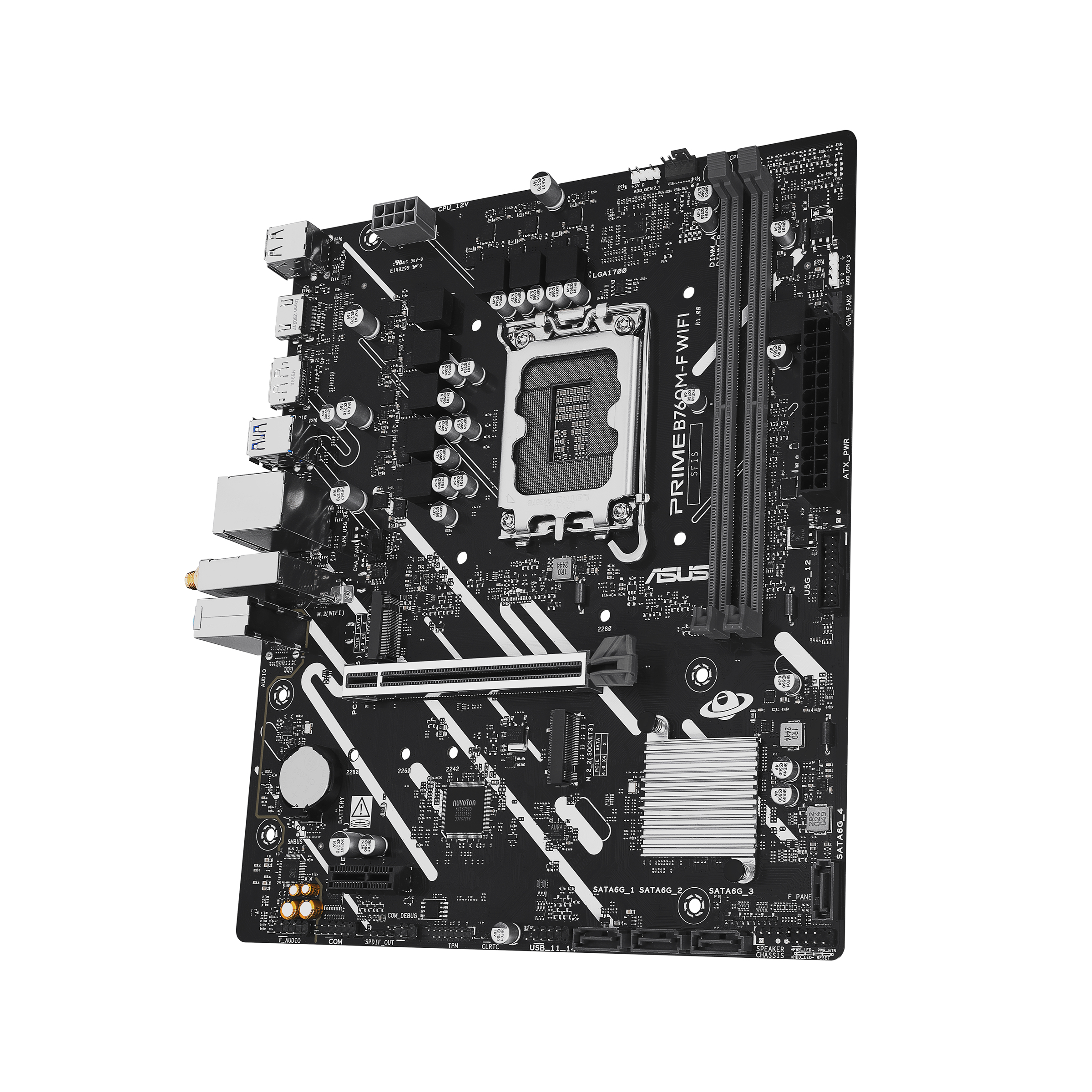 ASUS 1700 PRIME B760M-F WIFI M-ATX - Image 6