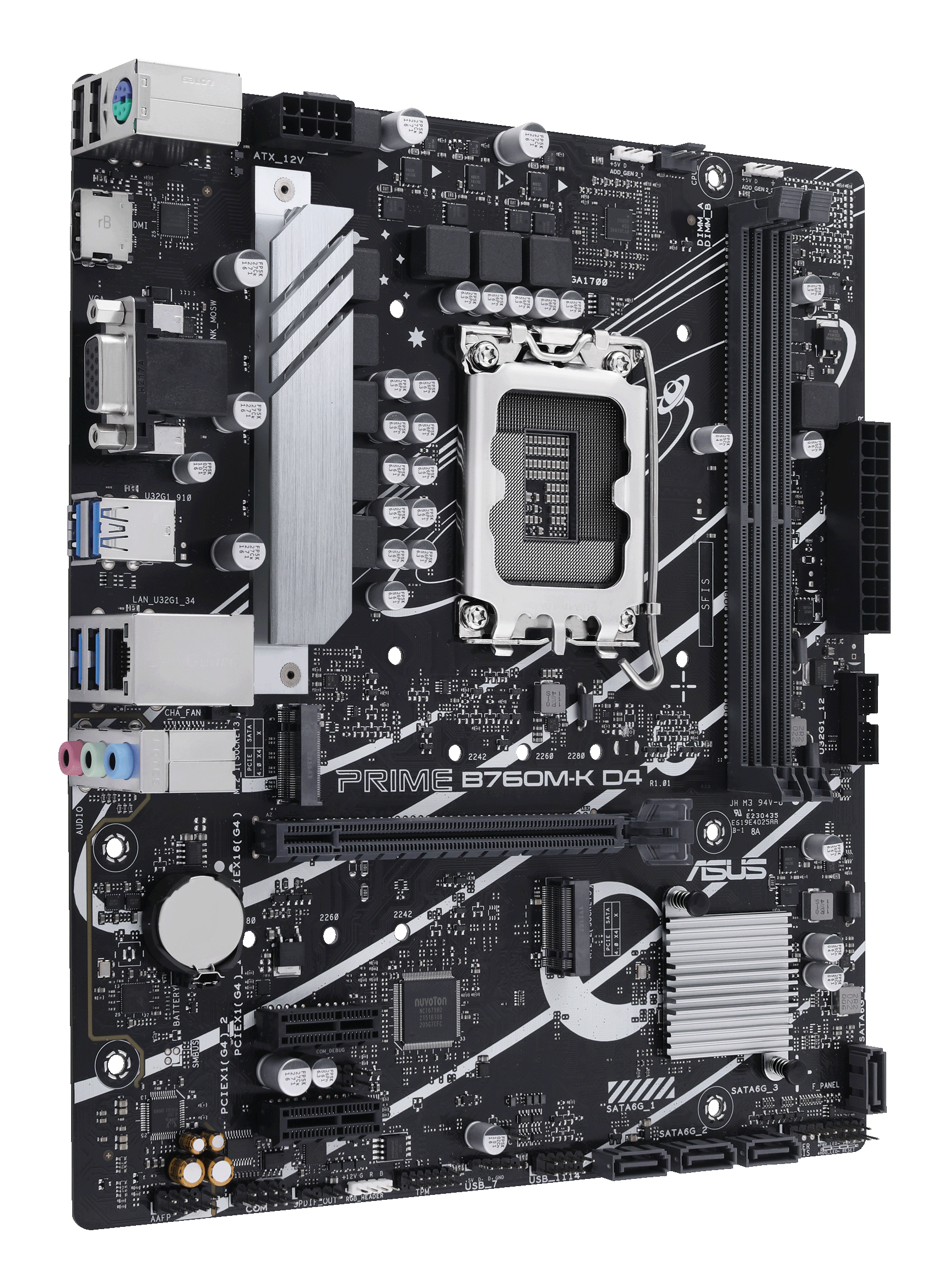 ASUS 1700 PRIME B760M-K D4 Micro-ATX - Image 3