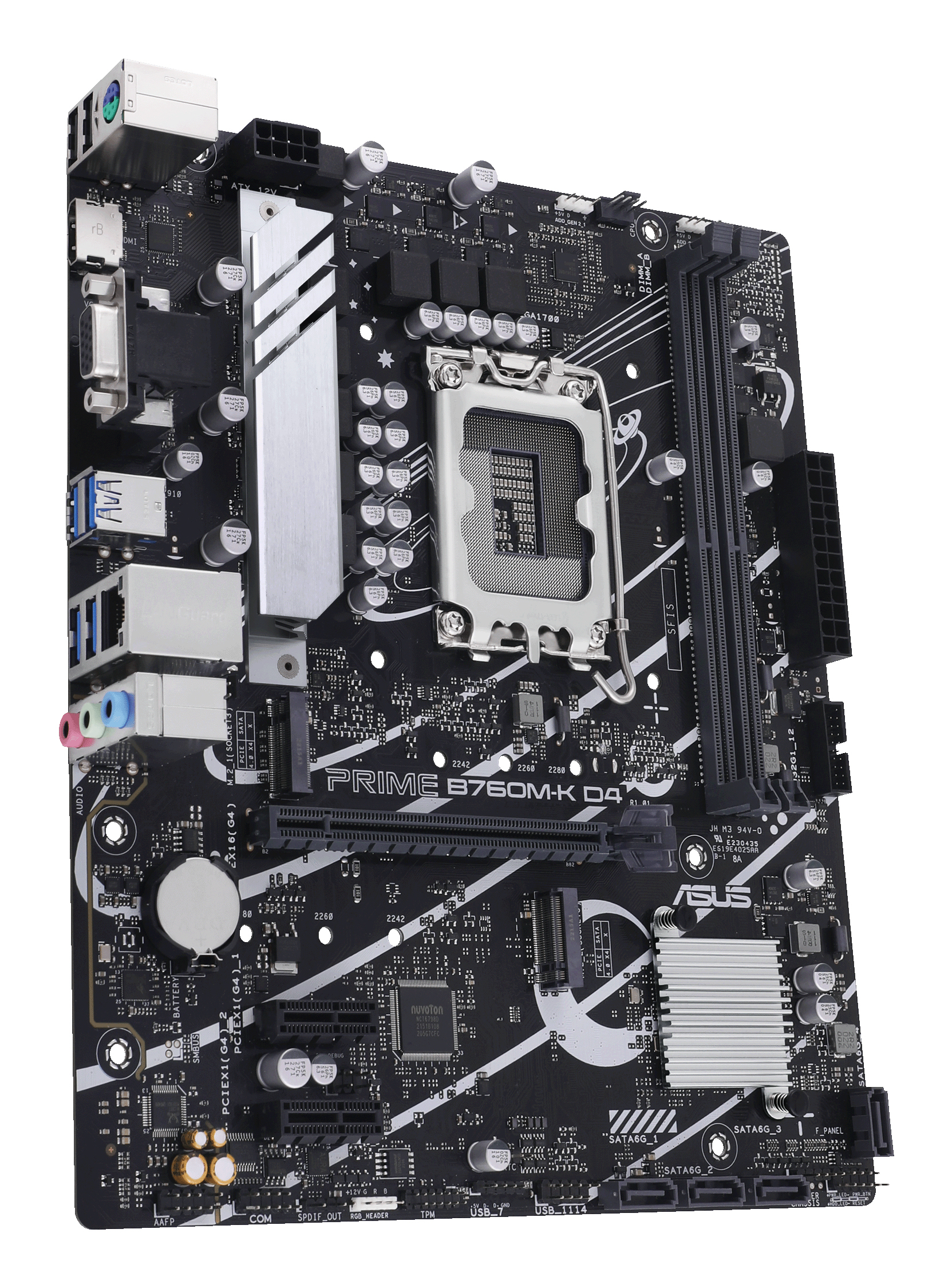 ASUS 1700 PRIME B760M-K D4 Micro-ATX - Image 4