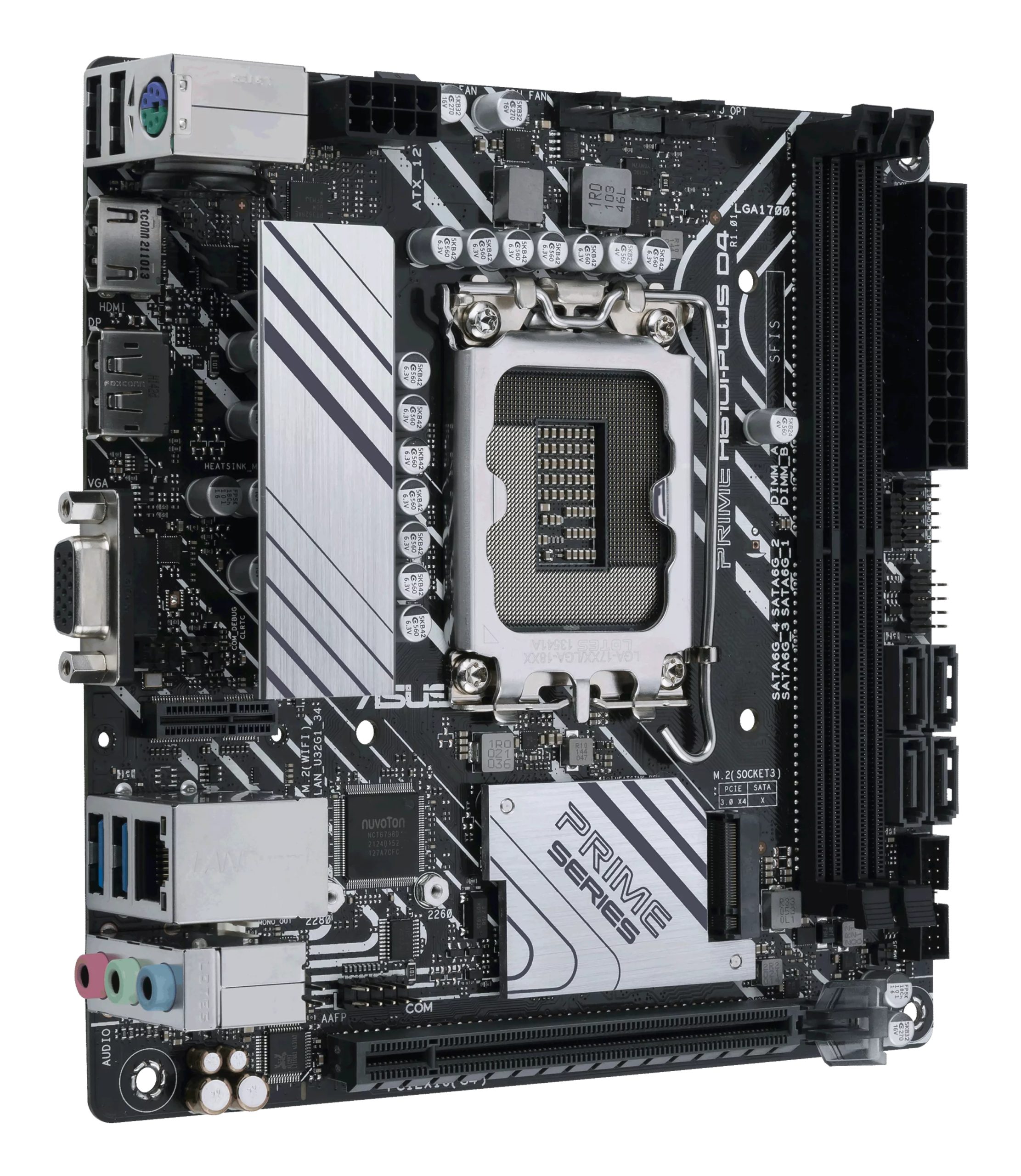 ASUS 1700 PRIME H610I-PLUS D4-CSM M-ITX - Image 3