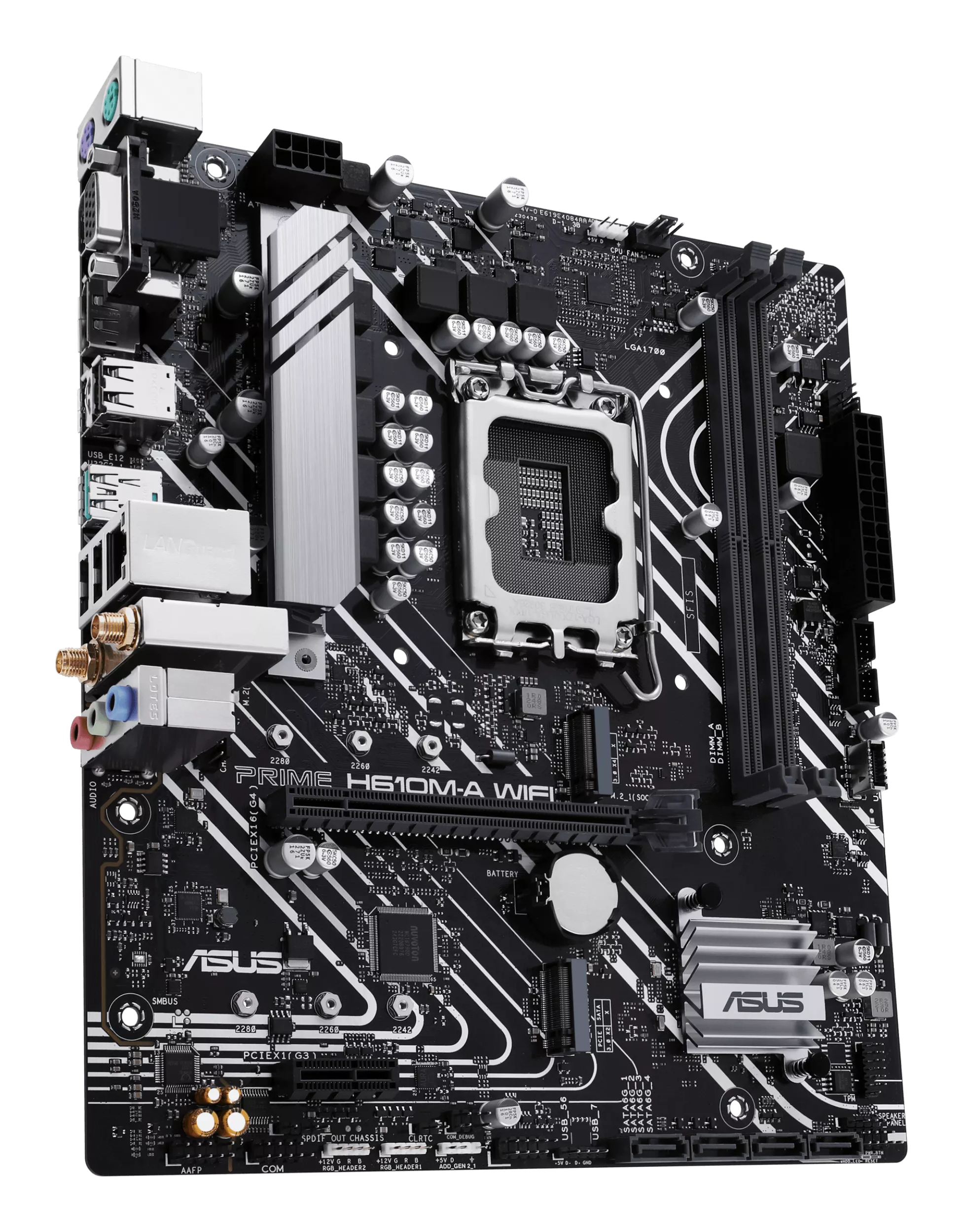 ASUS 1700 PRIME H610M-A WIFI D5 M-ATX - Image 4