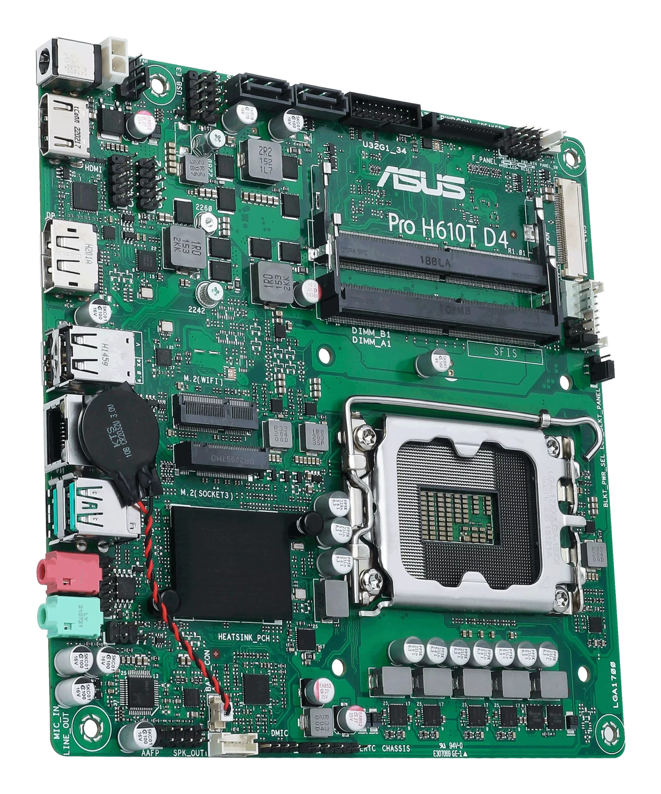 ASUS 1700 PRO H610T D4-CSM THIN M-ITX - Image 4