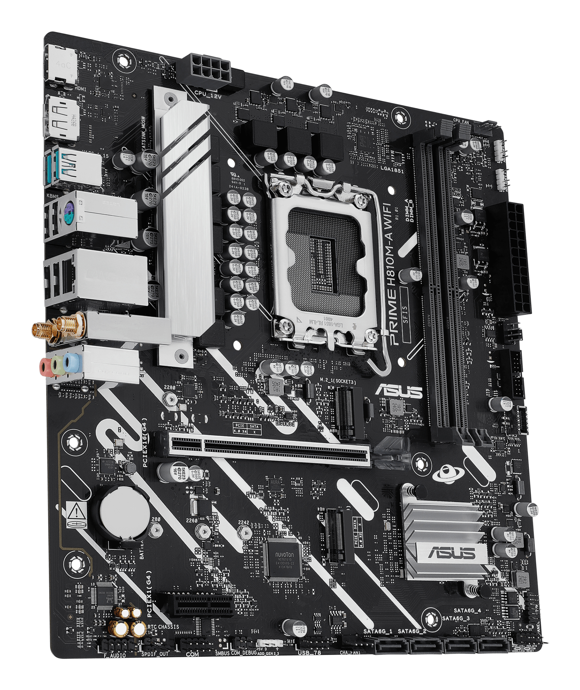 ASUS 1851 PRIME H810M-A WIFI M-ATX - Image 3