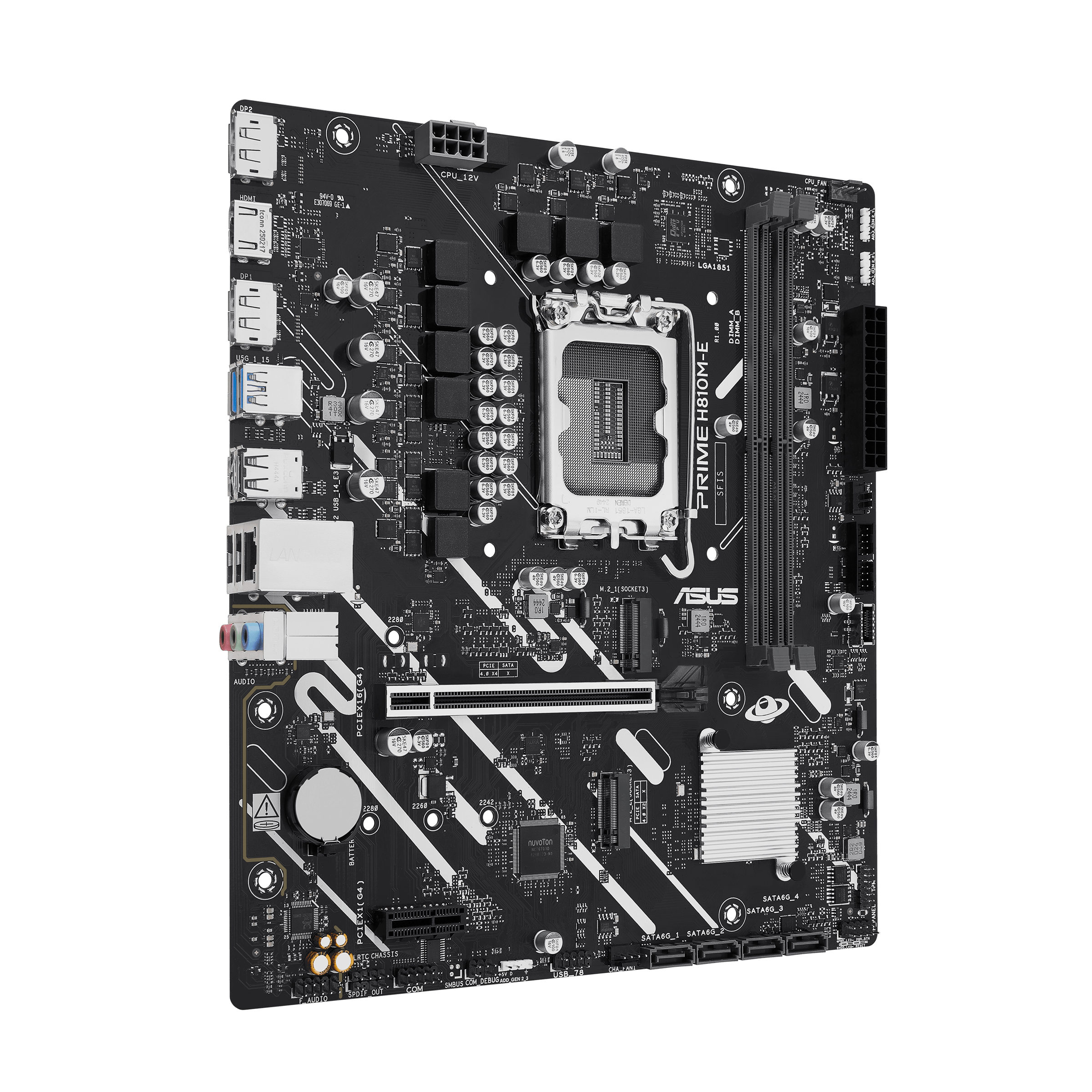 ASUS 1851 PRIME H810M-E-CSM M-ATX - Image 2