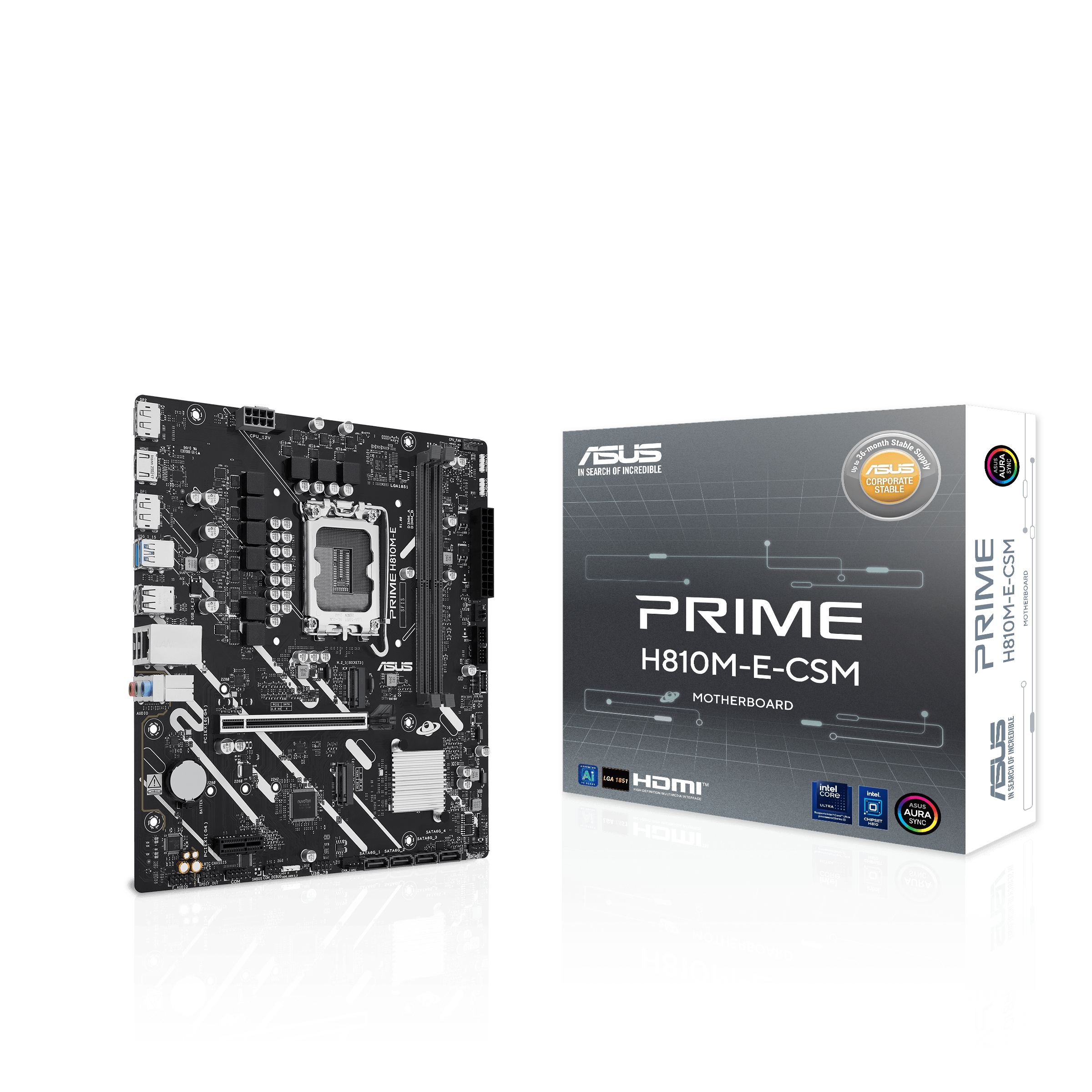 ASUS 1851 PRIME H810M-E-CSM M-ATX - Image 3