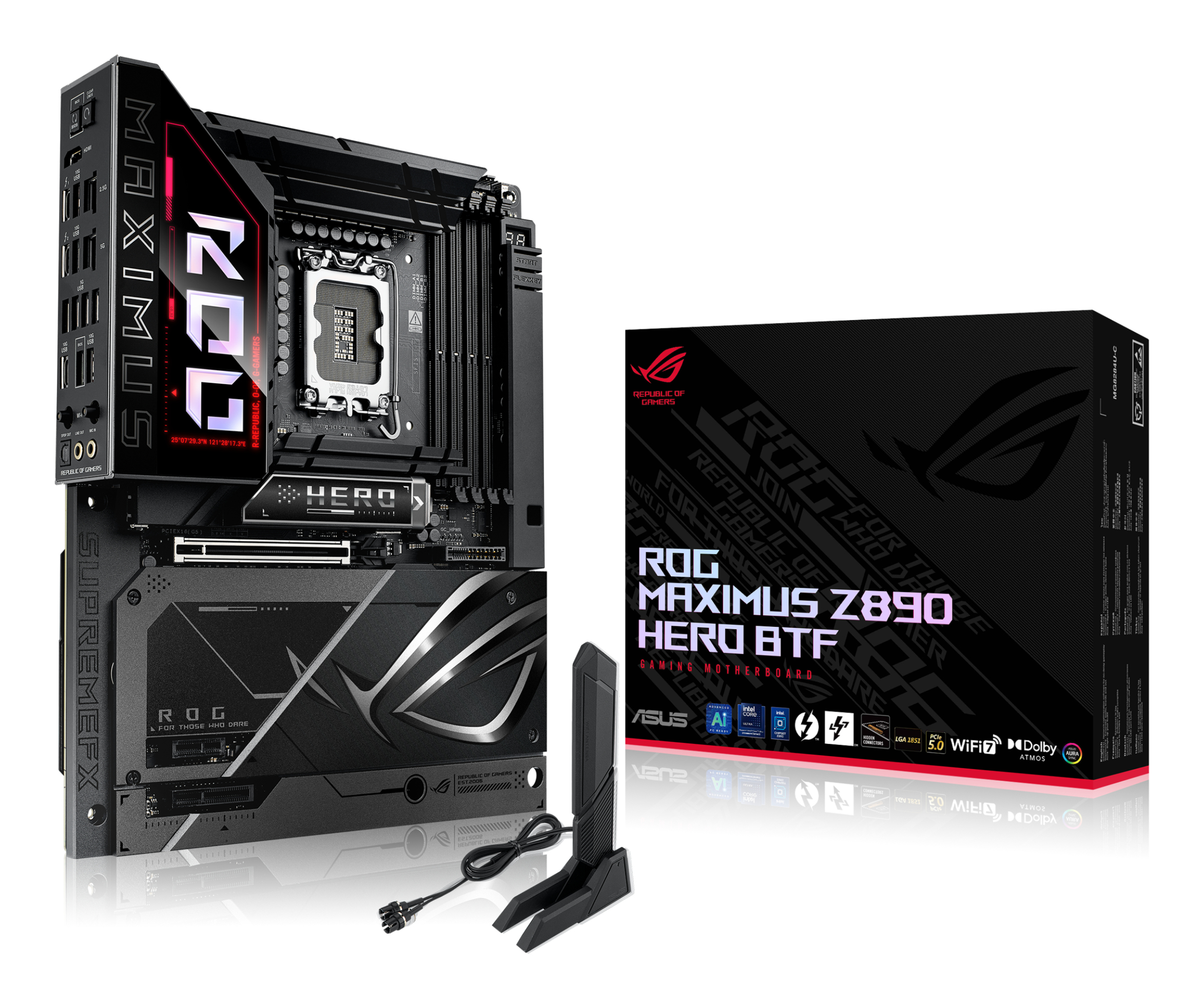 ASUS 1851 ROG MAXIMUS Z890 HERO BTF