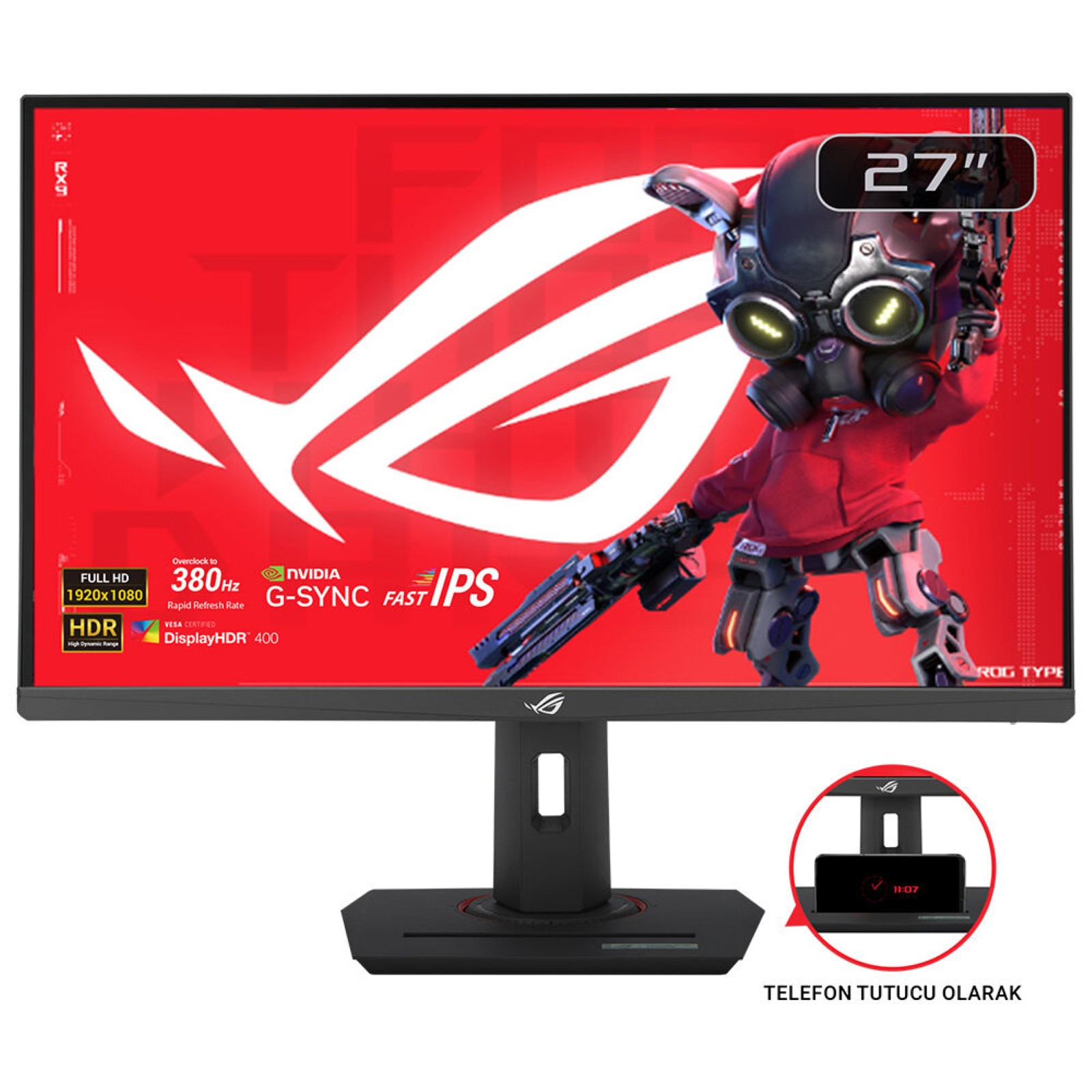 ASUS 27 IPS MON ROG STRIX XG279CNS