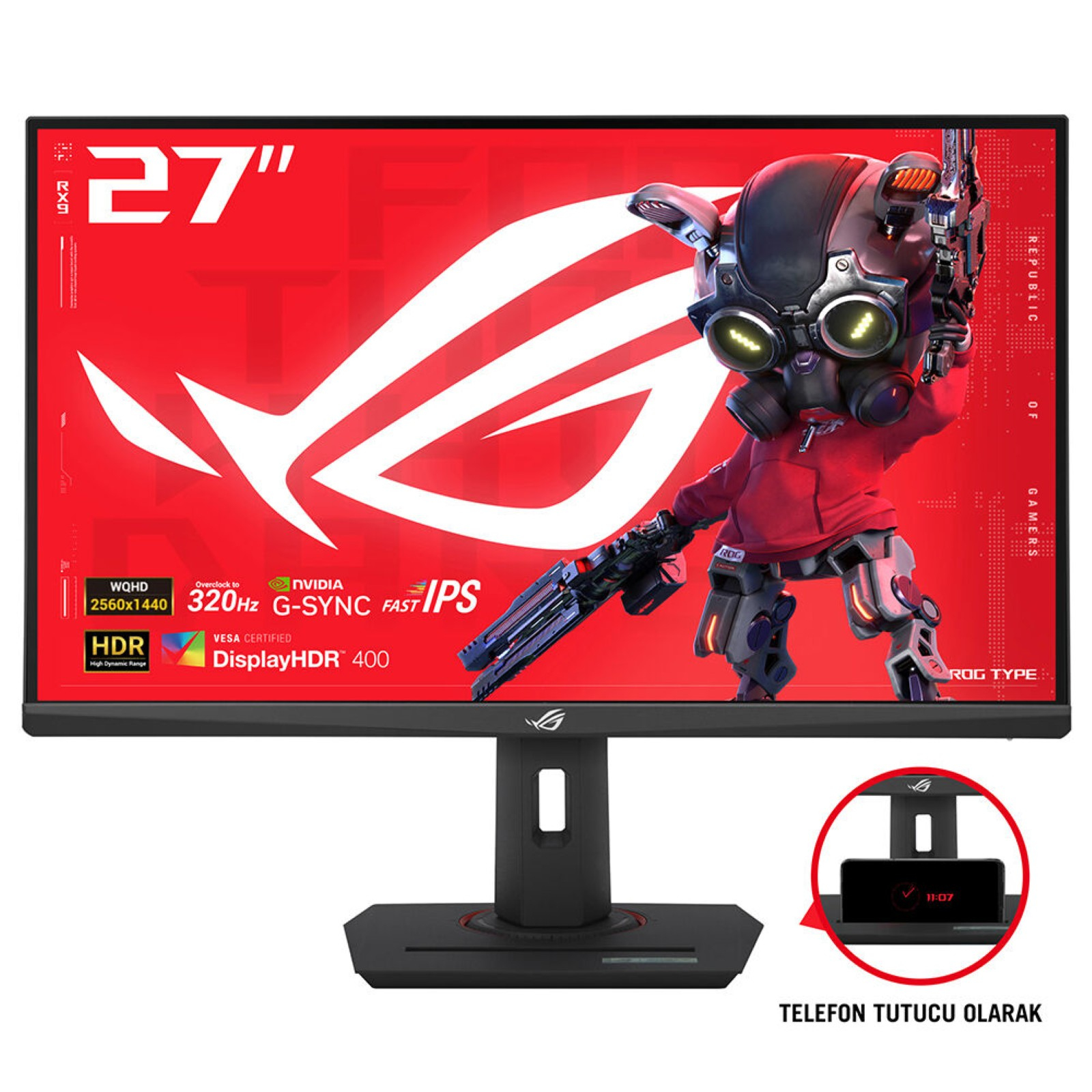 ASUS 27 IPS MONITOR ROG STRIX XG27ACMS