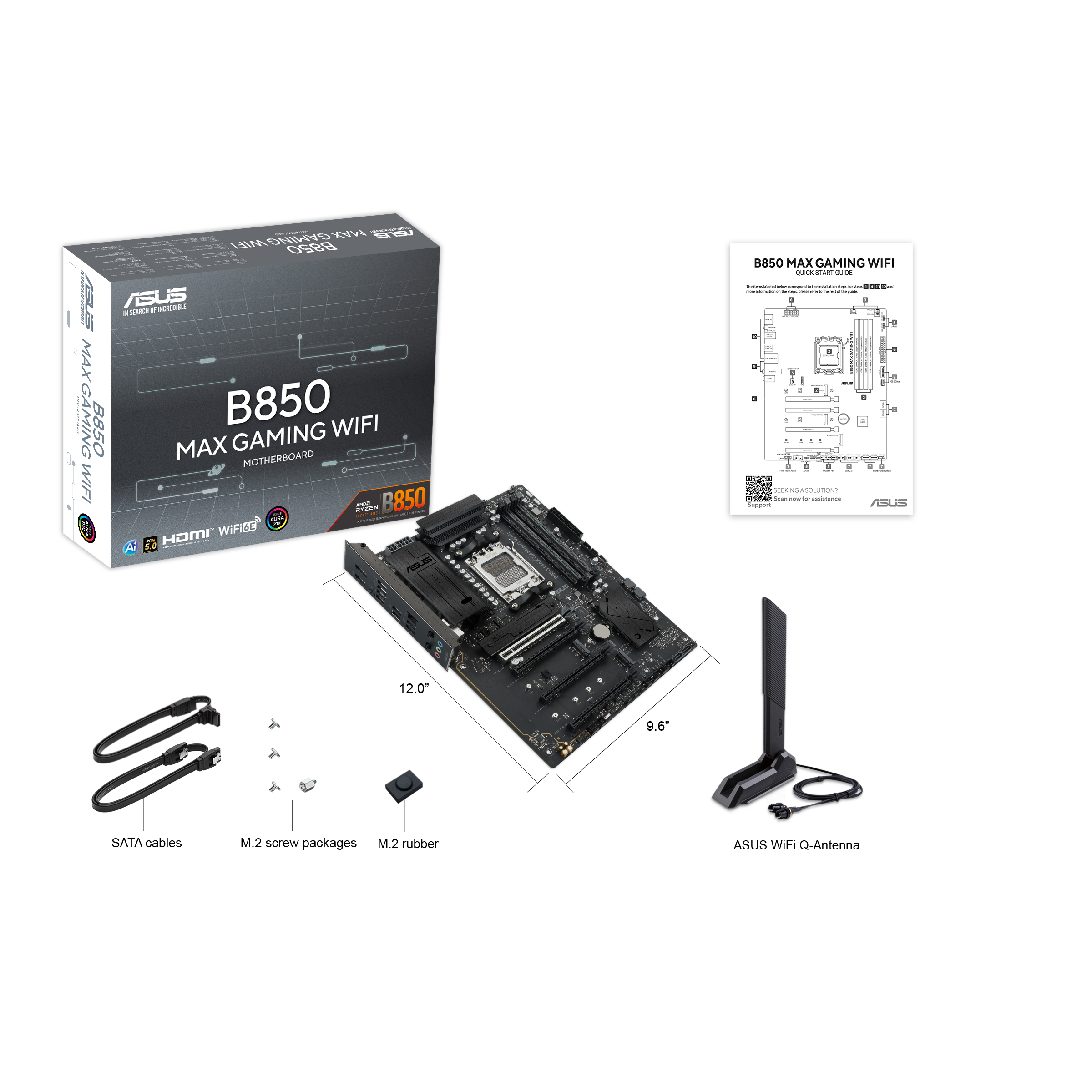 ASUS AM5 B850 MAX GAMING WIFI - Image 6