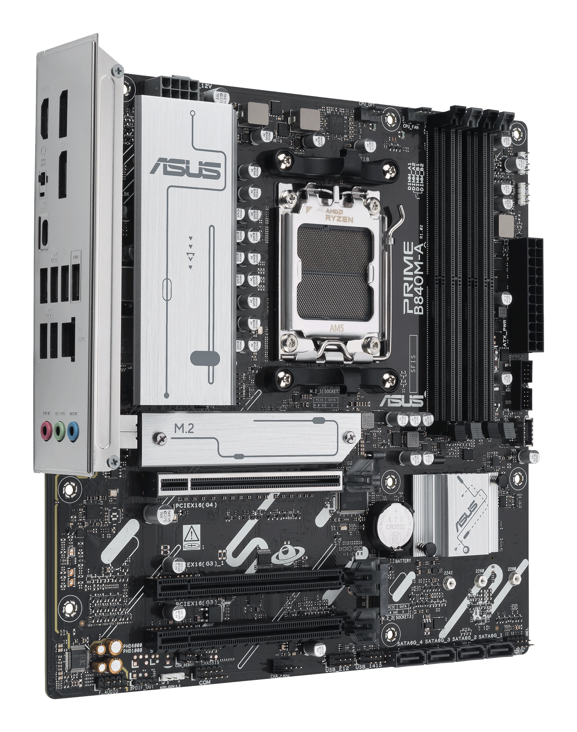 ASUS AM5 PRIME B840M-A-CSM M-ATX - Image 3