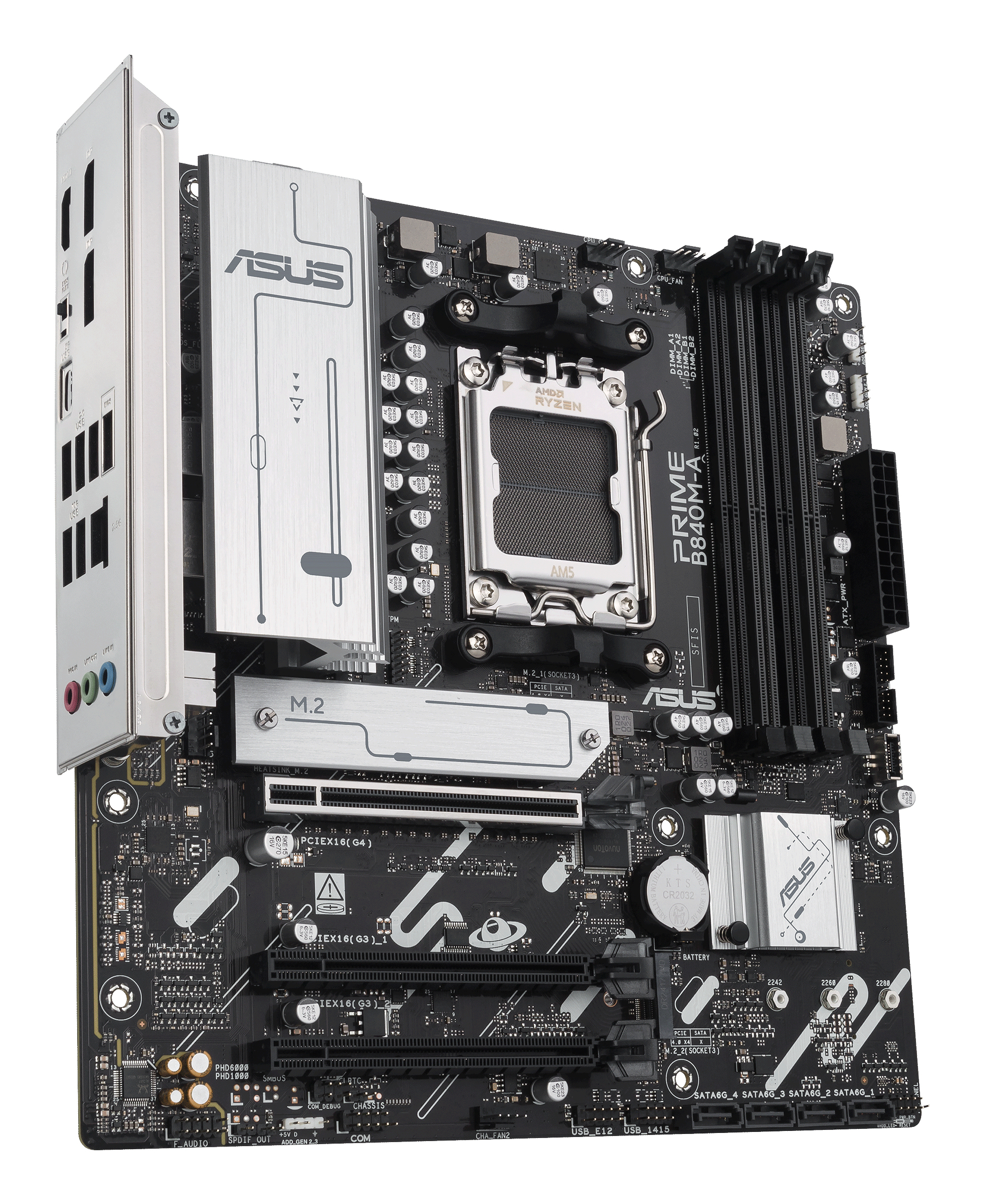 ASUS AM5 PRIME B840M-A-CSM M-ATX - Image 4