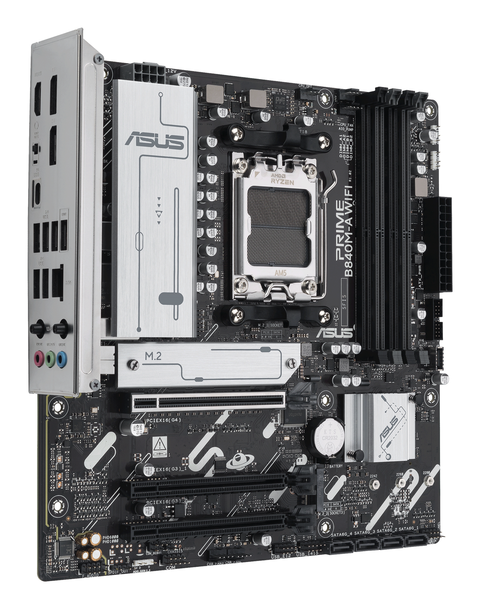 ASUS AM5 PRIME B840M-A WIFI M-ATX - Image 3