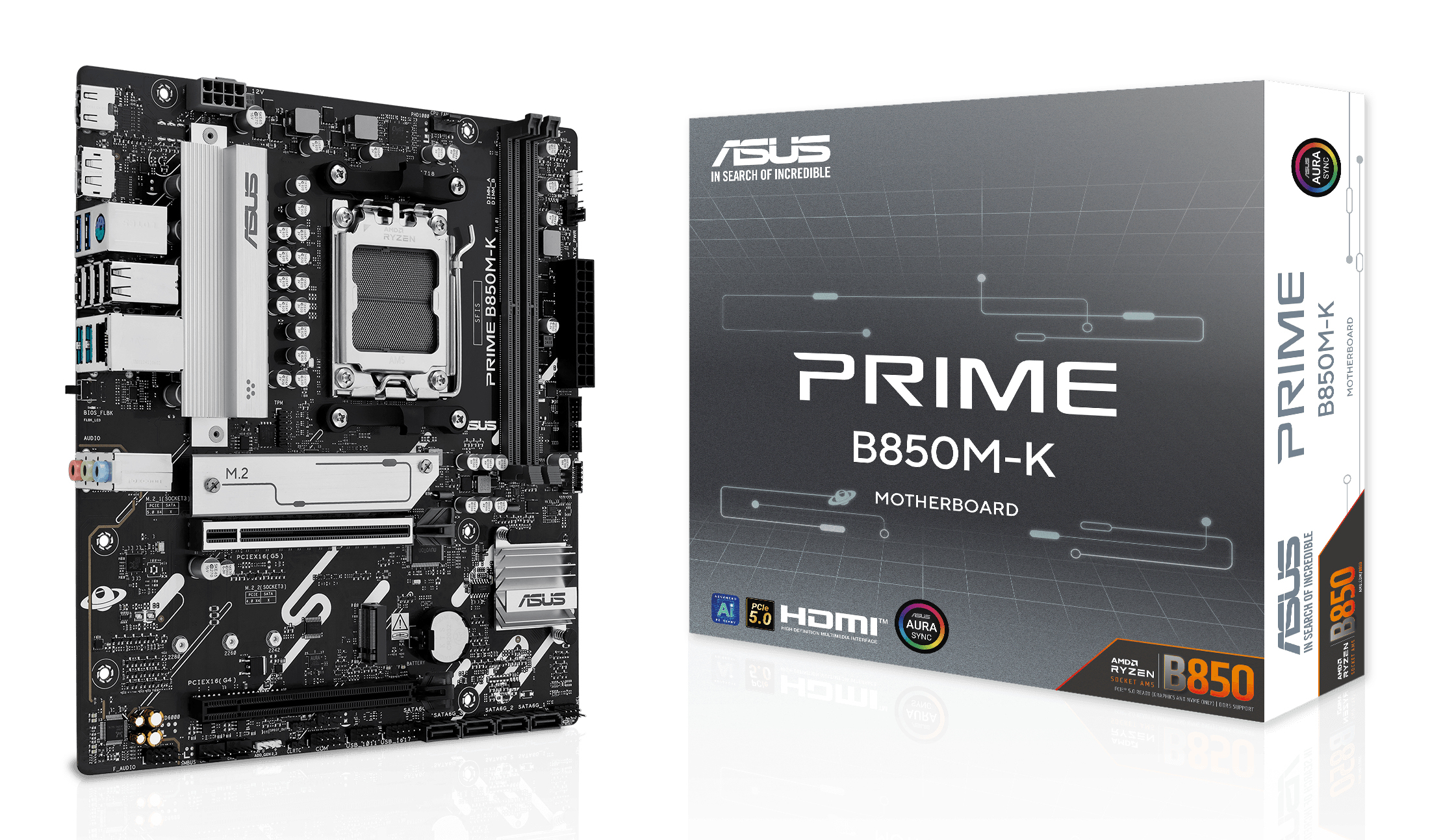 ASUS AM5 PRIME B850M-K M-ATX