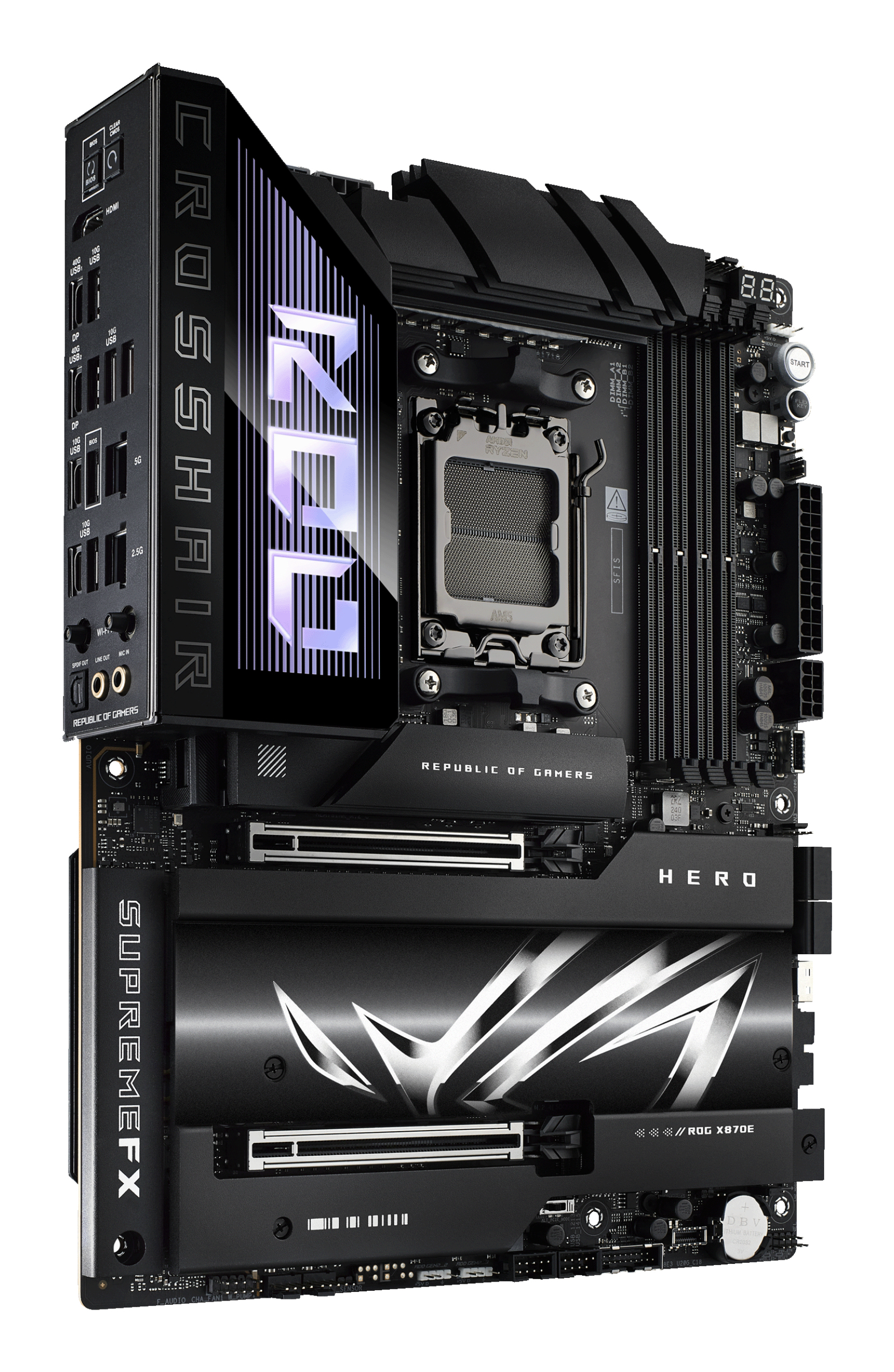 ASUS AM5 ROG CROSSHAIR X870E HERO - Image 3