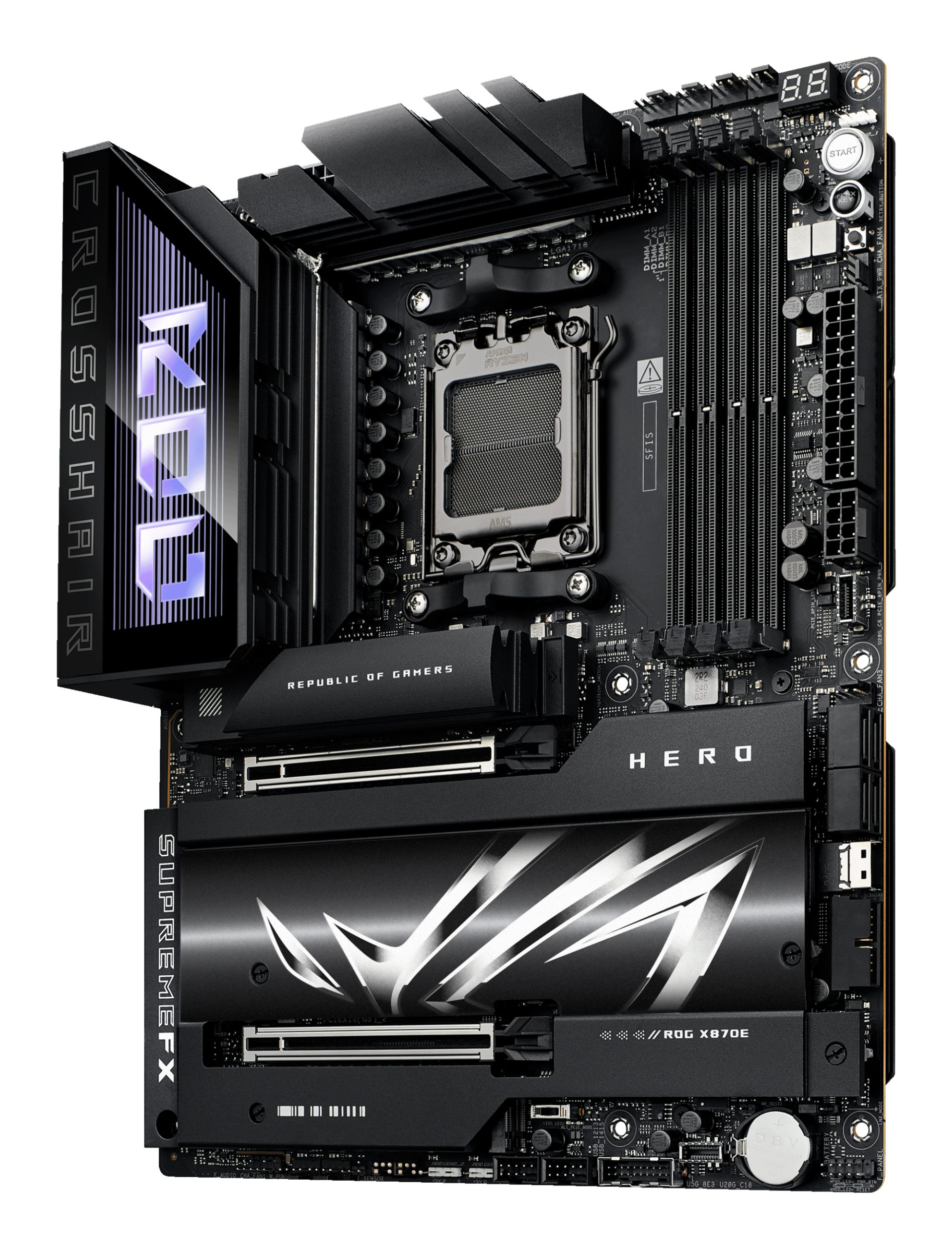 ASUS AM5 ROG CROSSHAIR X870E HERO - Image 4