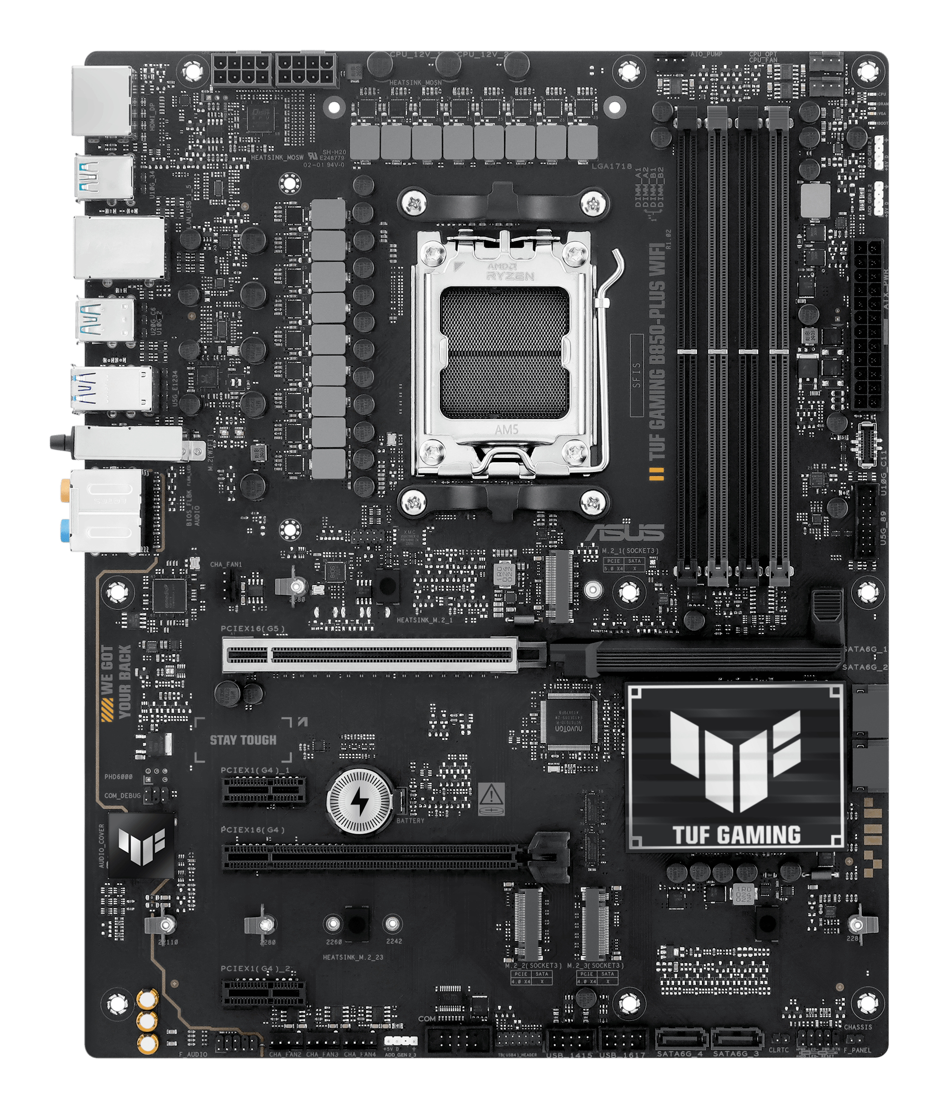 ASUS AM5 TUF GAMING B850-PLUS WIFI - Image 2