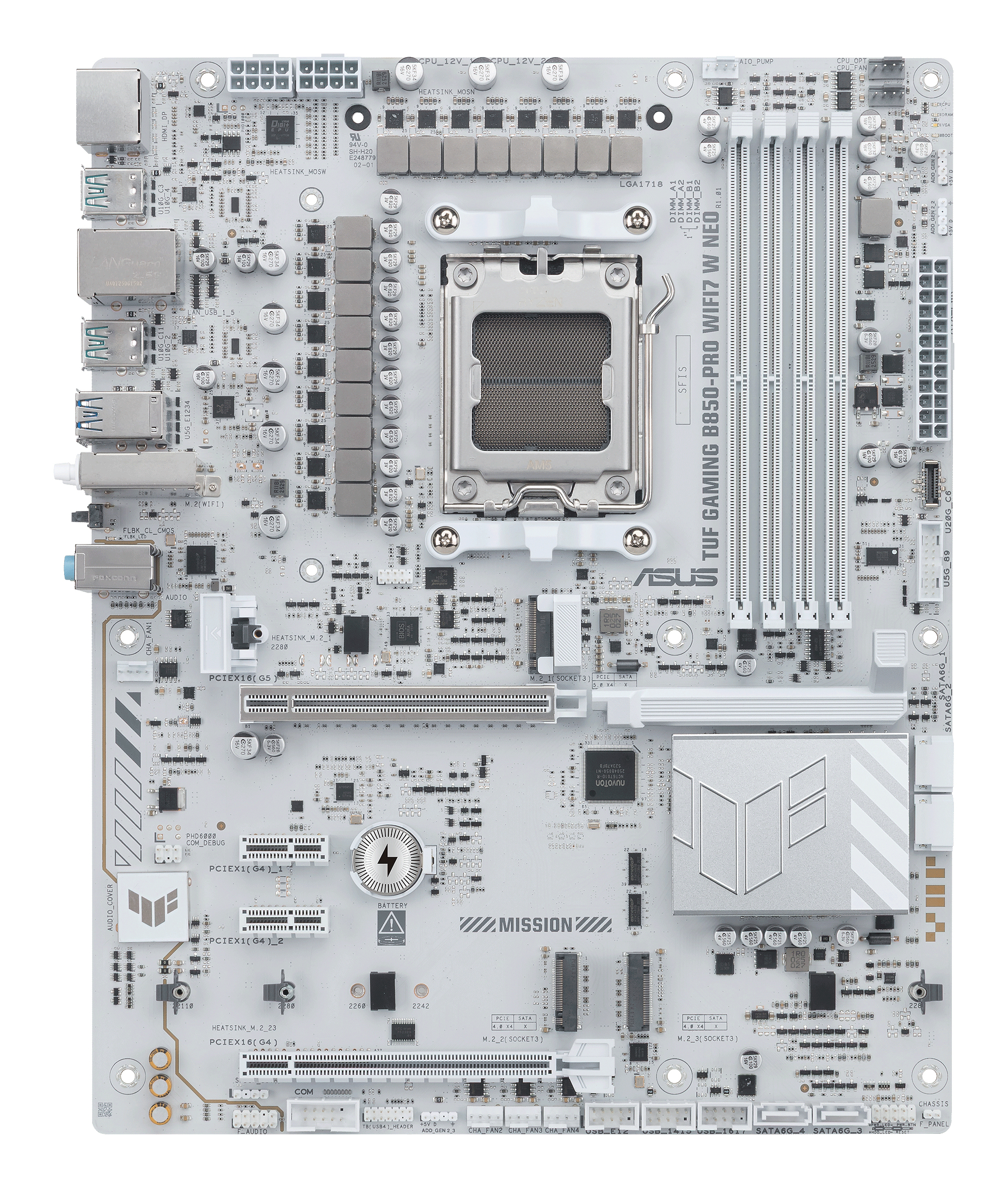 ASUS AM5 TUF GAMING B850-PRO WIFI7 W NEO