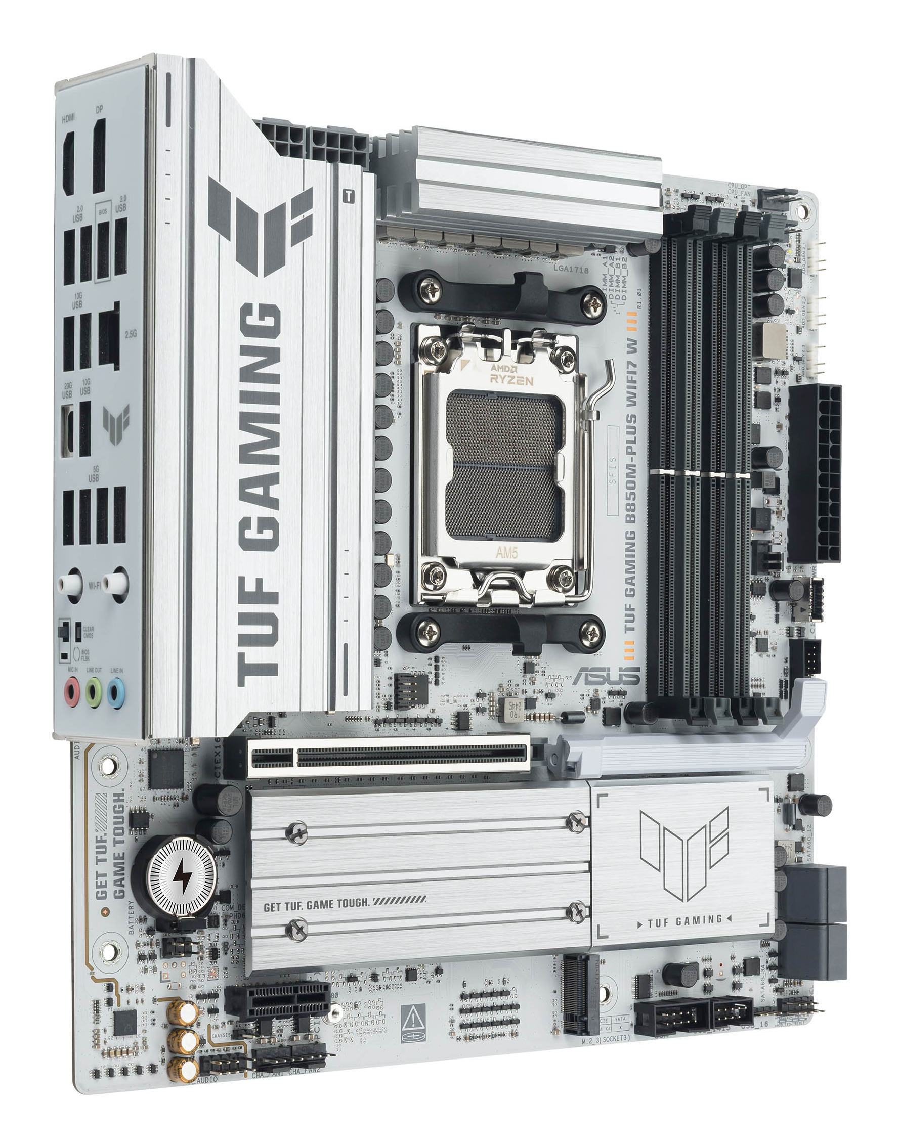 ASUS AM5 TUF GAMING B850M-PLUS WIFI7 W - Image 2