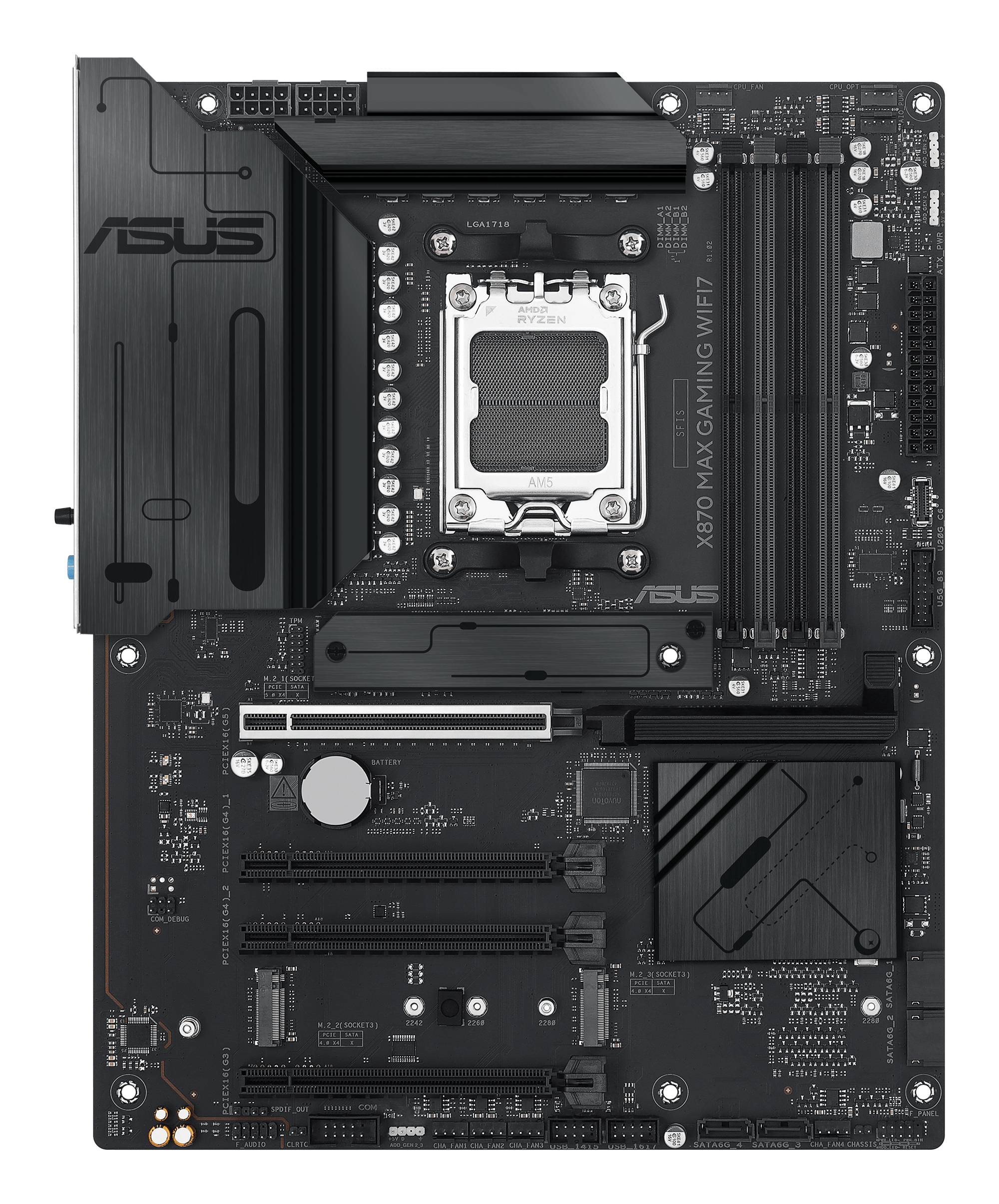 ASUS AM5 X870 MAX GAMING WIFI7 - Image 3