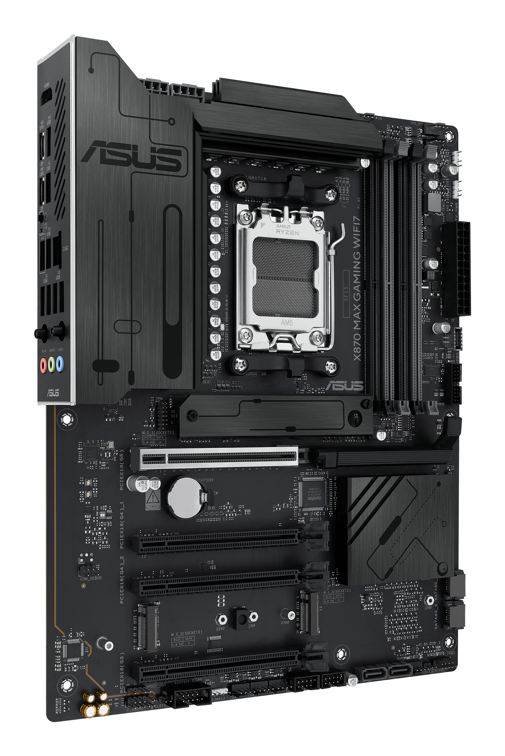 ASUS AM5 X870 MAX GAMING WIFI7 - Image 4