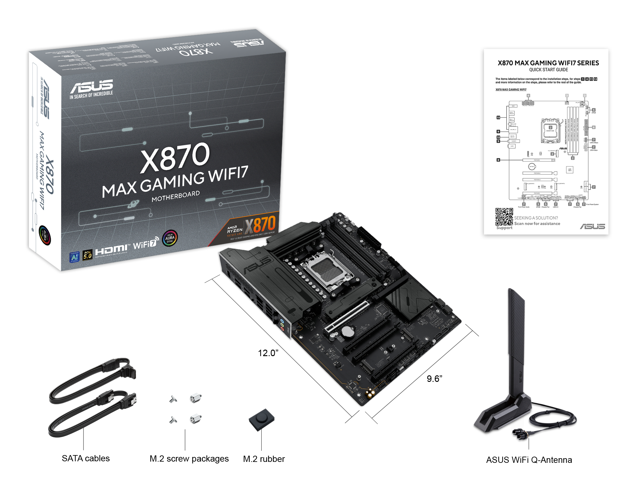 ASUS AM5 X870 MAX GAMING WIFI7 - Image 5