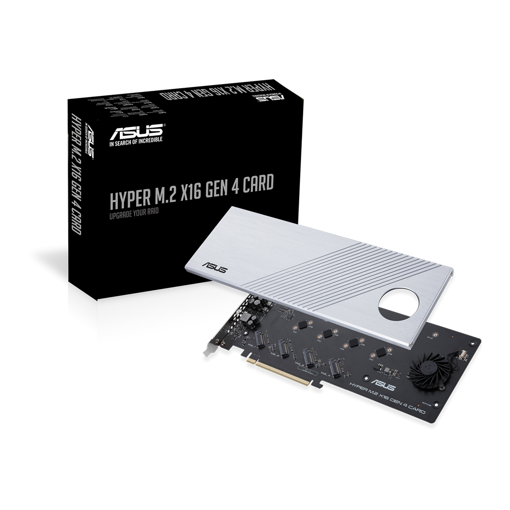 ASUS HYPER M.2 X16 CARD 4 X M.2 GEN 4 - Image 4