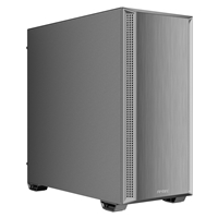 Antec P7S Mid Tower Gaming Case, 1 x USB Type-C / 2 x USB 3.0, Steel Side Panels With Sound-Dampening Foam, Dual Side Mesh Design, 4 x Pre-Installed PWM Fans, ATX Micro-ATX, ITX Compatible