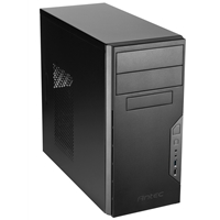 Antec VSK-3000B-U3/U2 Micro Tower Gaming Case, 1 x USB 3.0 / 1 x USB 2.0, SGCC steel, Vented Side Panel, 1 x Pre-Installed 92mm Rear Exhaust Fan, Micro-ATX, Mini-ITX Compatible