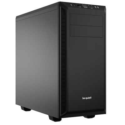 be quiet! BG021 Pure Base 600 Mid Tower Gaming Case, 2 x USB 3.2, Water Cooling Ready, Completely Sound Insulated, 2 x Pre-Installed Pure Wings 3 140mm Fans, ATX / M-ATX / Mini-ITX Compatible - Image 2