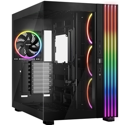 be quiet! BGW71 Light Base 900 FX Full Tower Gaming Case, 1 x USB Type-C / 2 x USB 3.0, Tempered Glass Front & Side Window Panel, 4 x Light Wings ARGB Fans, E-ATX / XL-ATX / ATX / M-ATX / Mini-ATX Compatible - Image 2