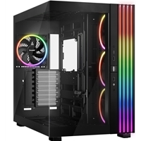 be quiet! BGW71 Light Base 900 FX Full Tower Gaming Case, 1 x USB Type-C / 2 x USB 3.0, Tempered Glass Front & Side Window Panel, 4 x Light Wings ARGB Fans, E-ATX / XL-ATX / ATX / M-ATX / Mini-ATX Compatible