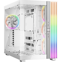 be quiet! BGW72 Light Base 900 FX Full Tower Gaming Case - White, 1 x USB Type-C / 2 x USB 3.0, Tempered Glass Front & Side Window Panel, 4 x Light Wings ARGB Fans, E-ATX / XL-ATX / ATX / M-ATX / Mini-ATX Compatible
