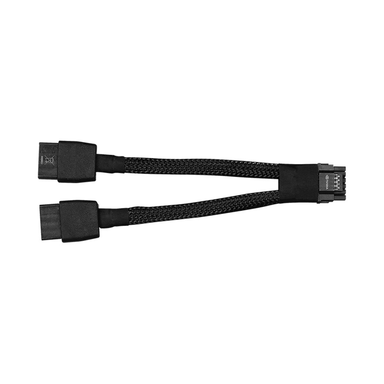 Replacement 12VHPWR 12+4Pin PCIE 5.0 to 2x8Pin (6+2P) Power Cable 10cm Braided - Image 3