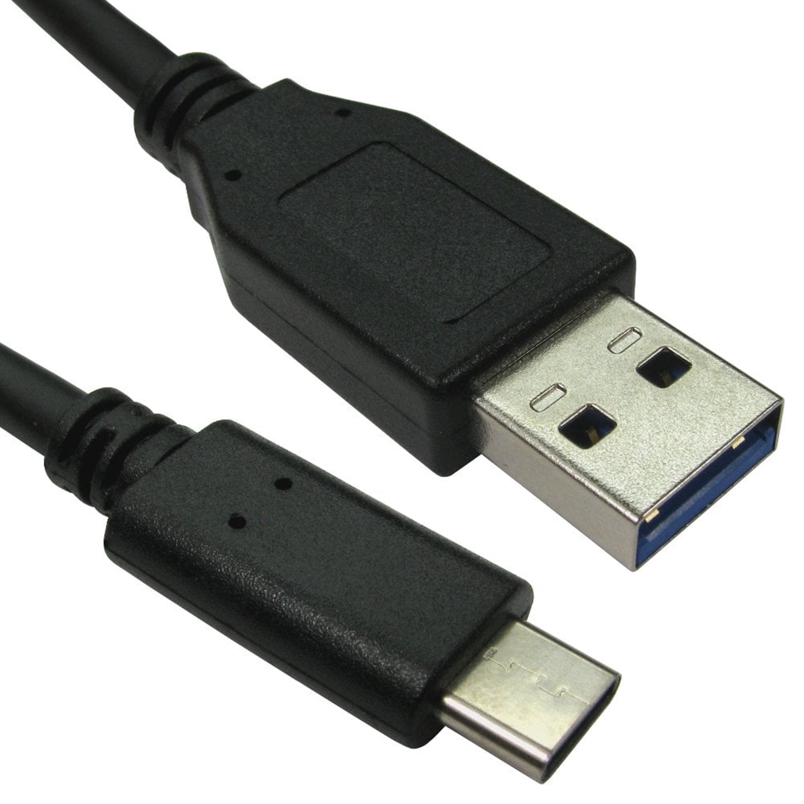 USB 3.1 Type C (M) to Type C (M) Cable 0.5m Black OEM Data Cable - Image 3
