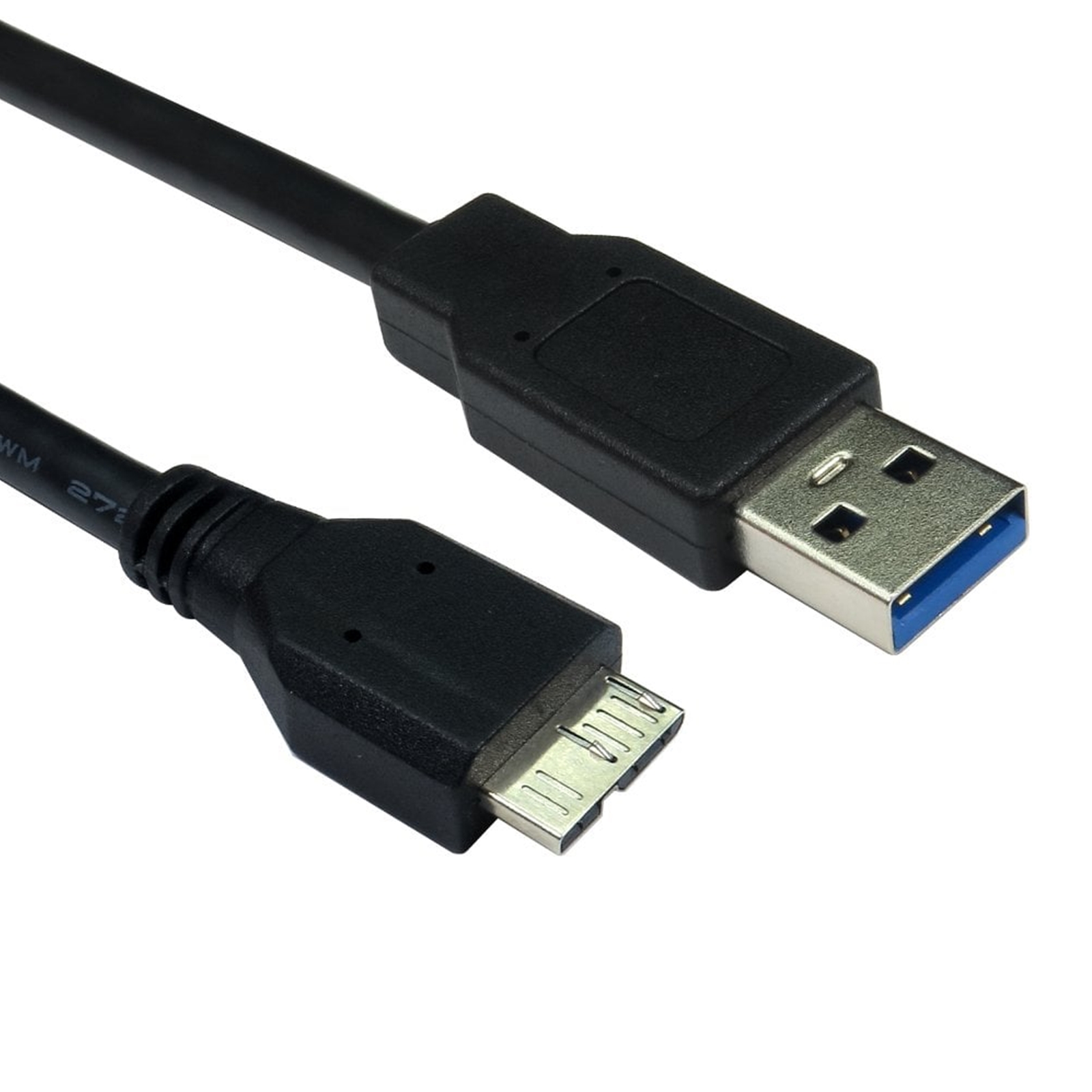 USB 3.0 A (M) to USB 3.0 Micro B (M) 0.75m Black OEM Data Cable - Image 3