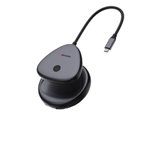 Verbatim (32147) Share My Screen USB-C Wireless Display Adapter 4K With Hub, Extra USB-A Port For Other Essential Devices