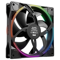 be quiet! Light Wings 140mm PWM Reverse, ARGB Lighting, Ultra-Quiet Operation Max 25.5dB(A), High Airflow, 60,000 Hours