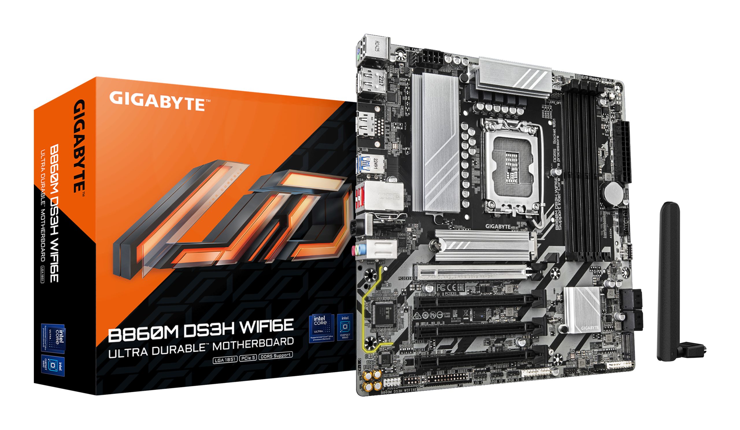 GIGABYTE 1851 B860M DS3H WIFI6E M-ATX