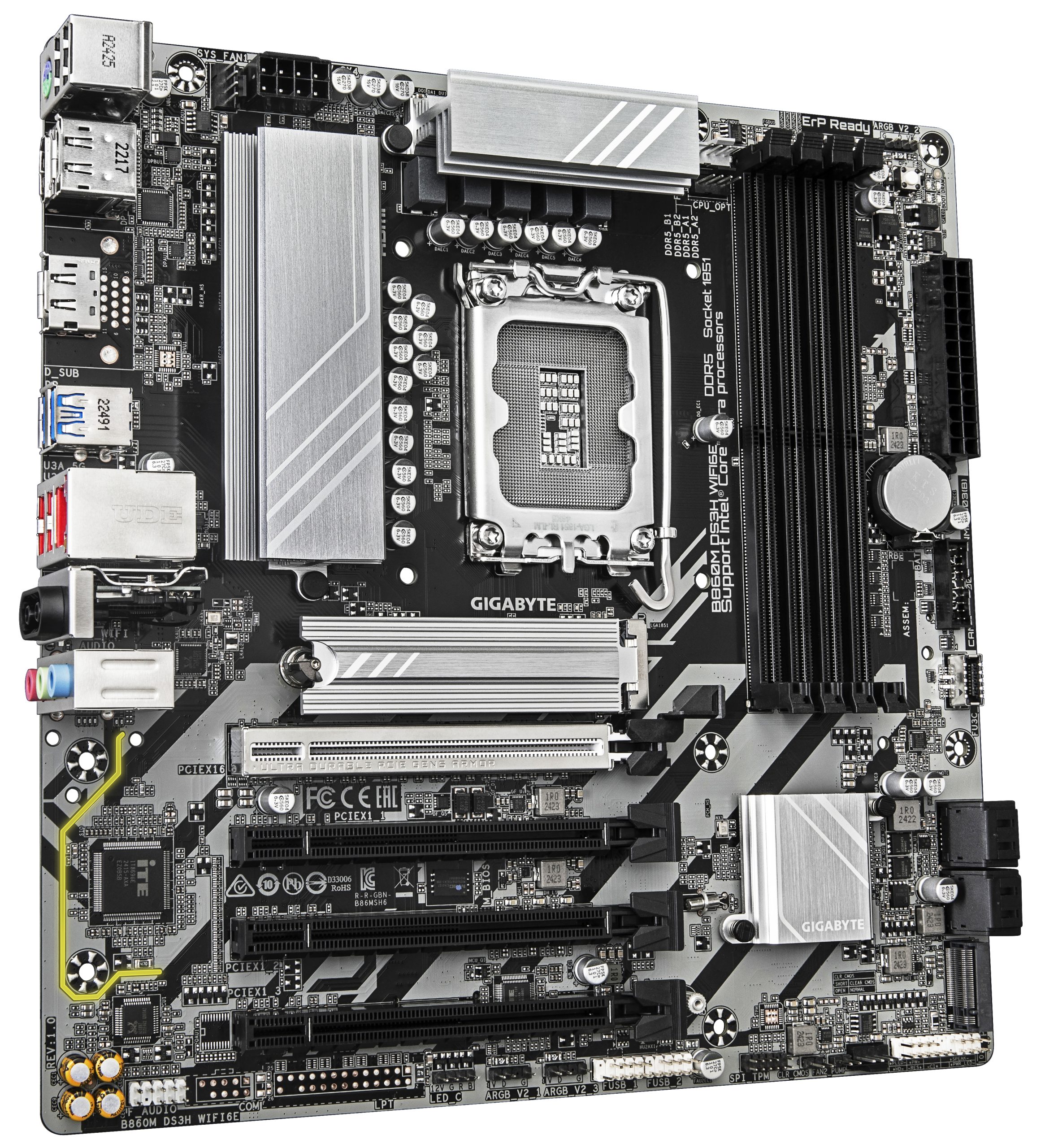 GIGABYTE 1851 B860M DS3H WIFI6E M-ATX - Image 3